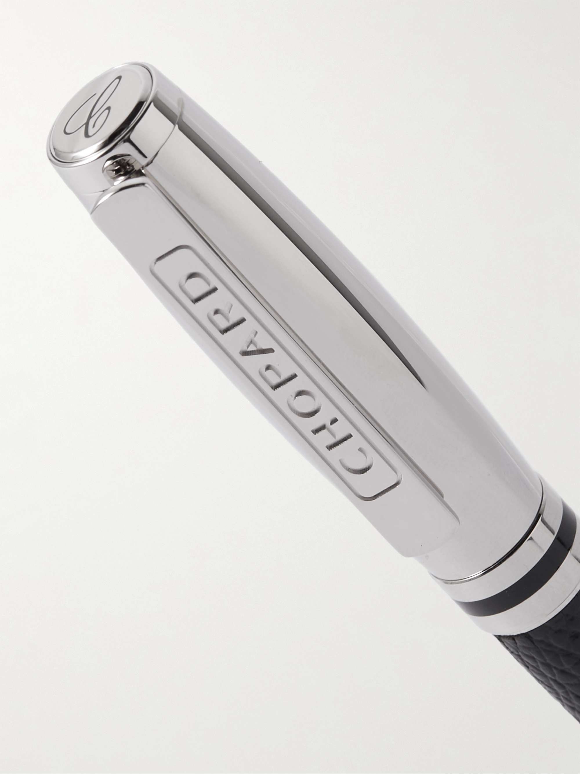 CHOPARD Brescia Resin and Palladium-Plated Ballpoint Pen