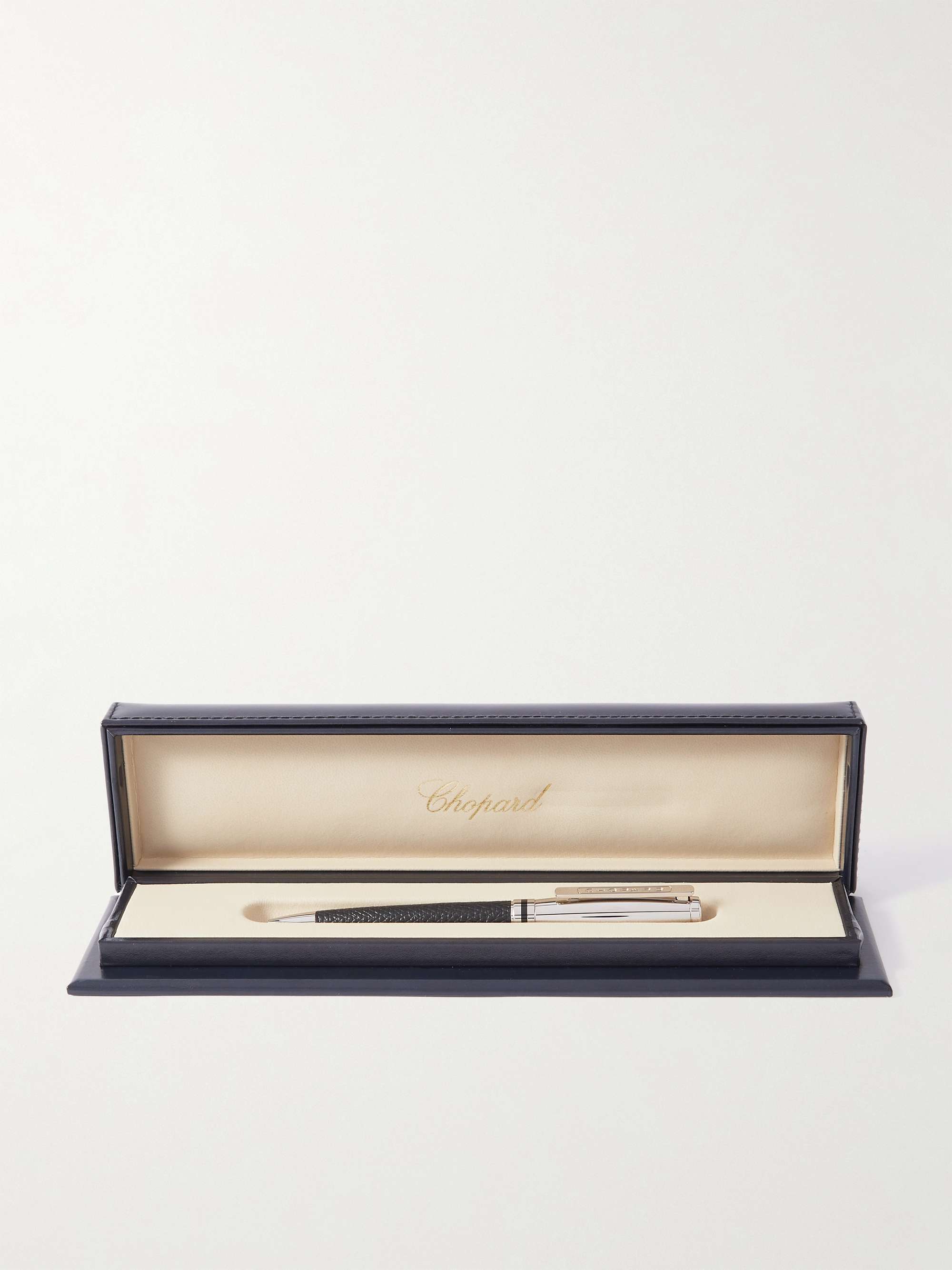 CHOPARD Brescia Resin and Palladium-Plated Ballpoint Pen