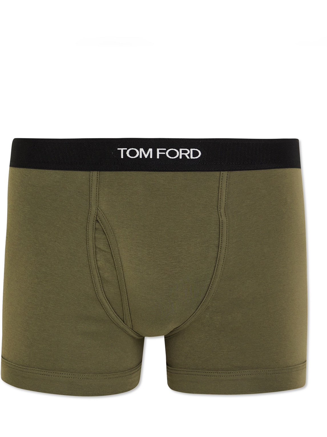 TOM FORD STRETCH-COTTON JERSEY BOXER BRIEFS