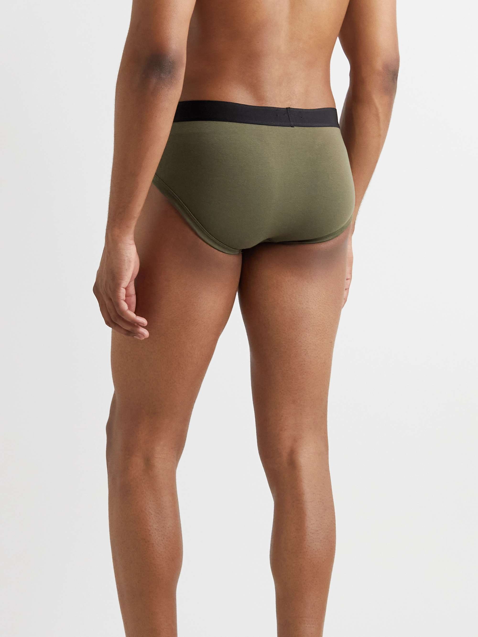 TOM FORD Stretch-Cotton Briefs