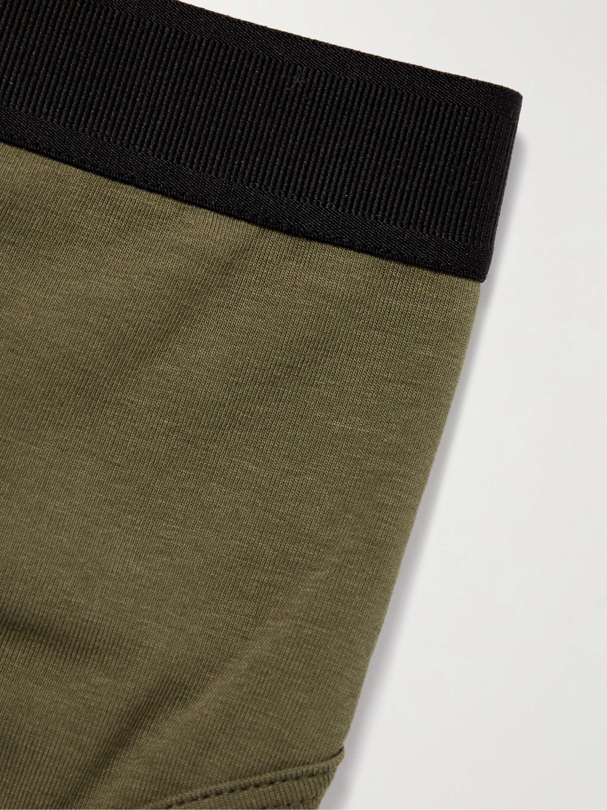 TOM FORD Stretch-Cotton Briefs