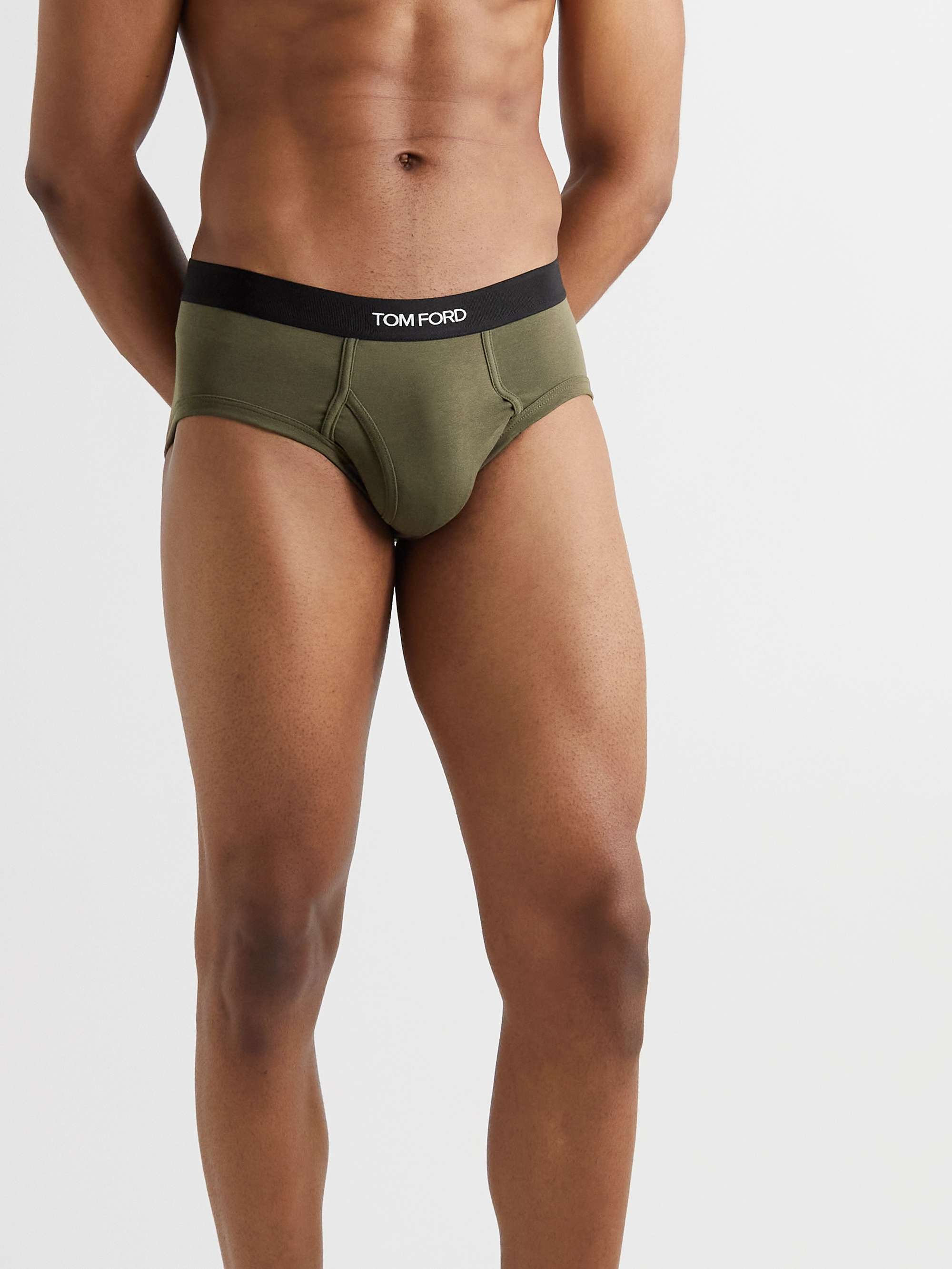 TOM FORD Stretch-Cotton Briefs