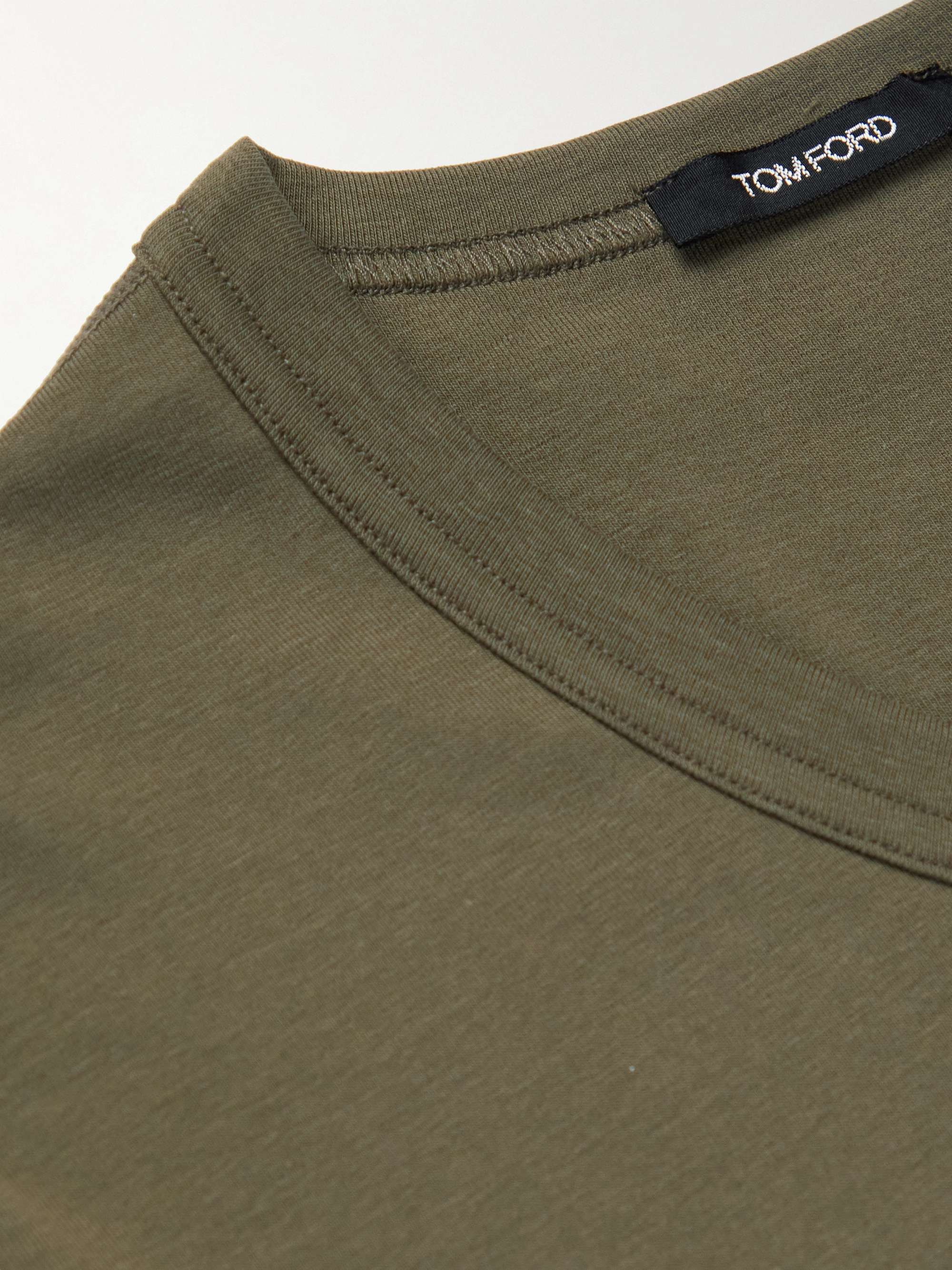 TOM FORD Stretch-Cotton Jersey T-Shirt