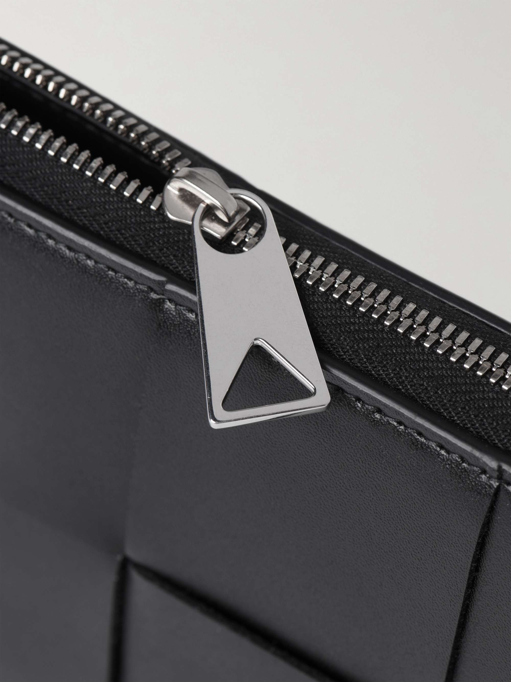 BOTTEGA VENETA Intrecciato Leather Zip-Around Wallet