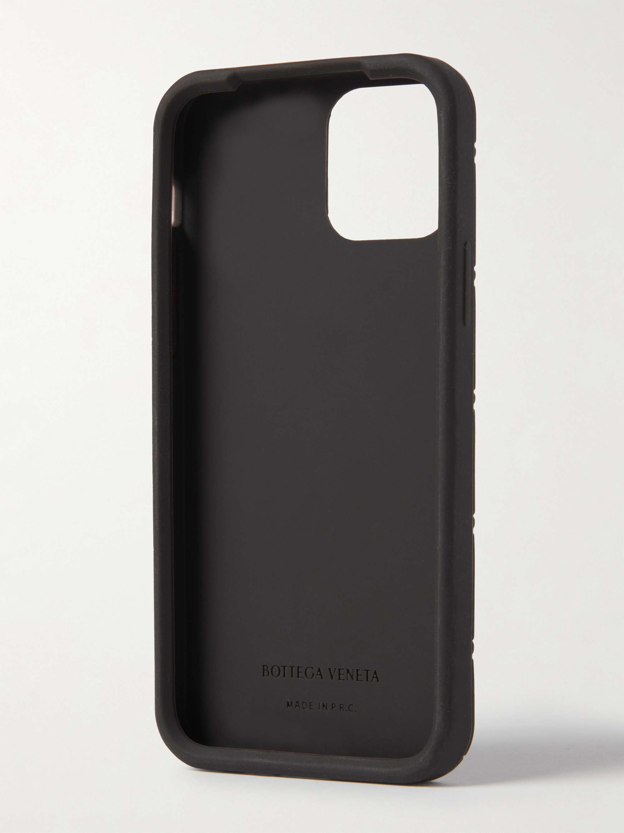 BOTTEGA VENETA Rubber iPhone 12 Pro Case with Lanyard ミスターポーター