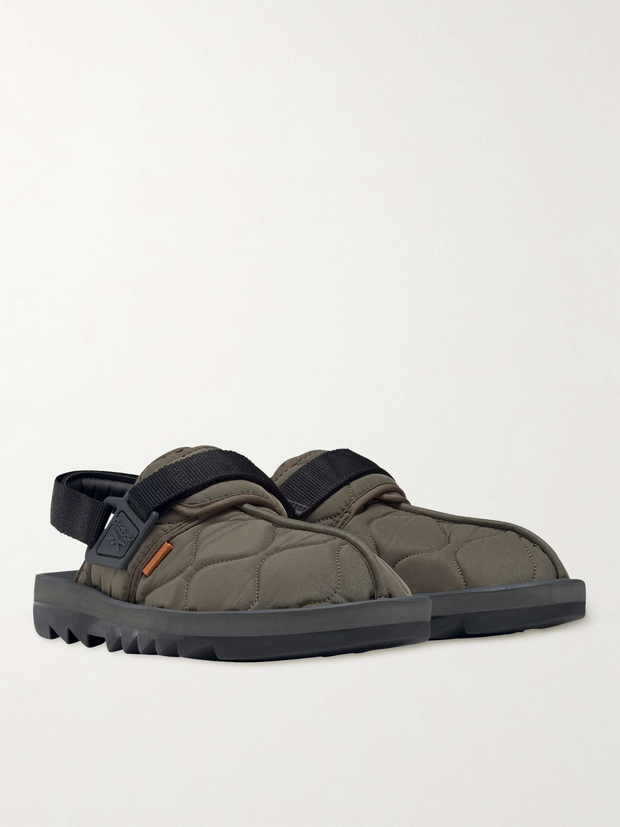 REEBOK Beatnik Quilted Shell Clogs