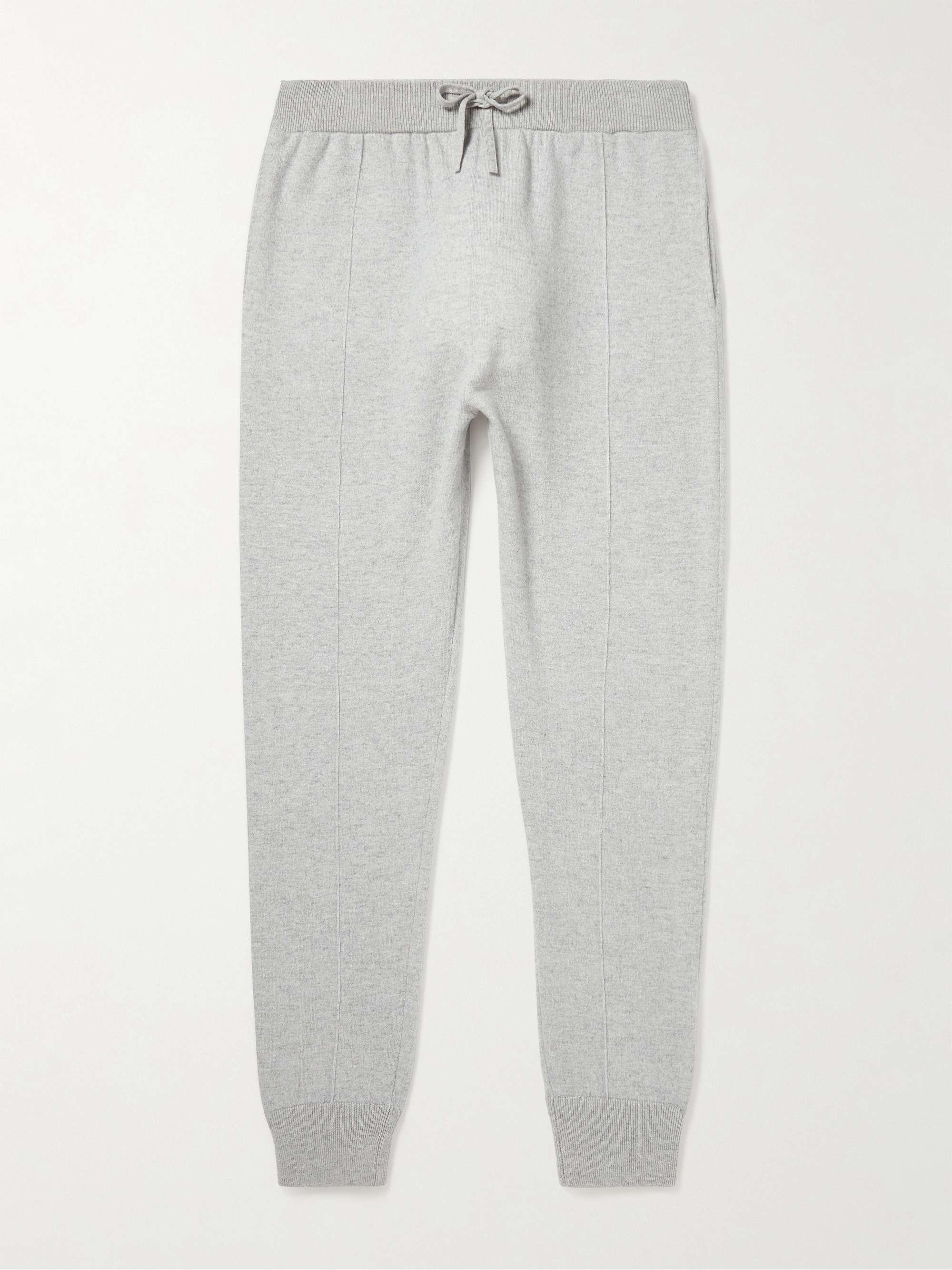 MR P. Tapered Pintucked Wool and Cashmere-Blend Sweatpants for Men | MR ...