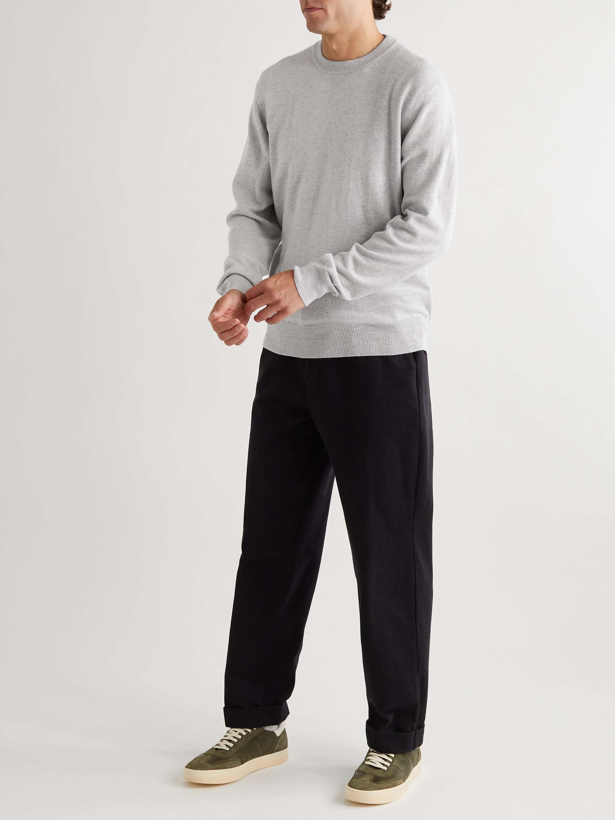 MR P. Wool and Cashmere-Blend Sweater
