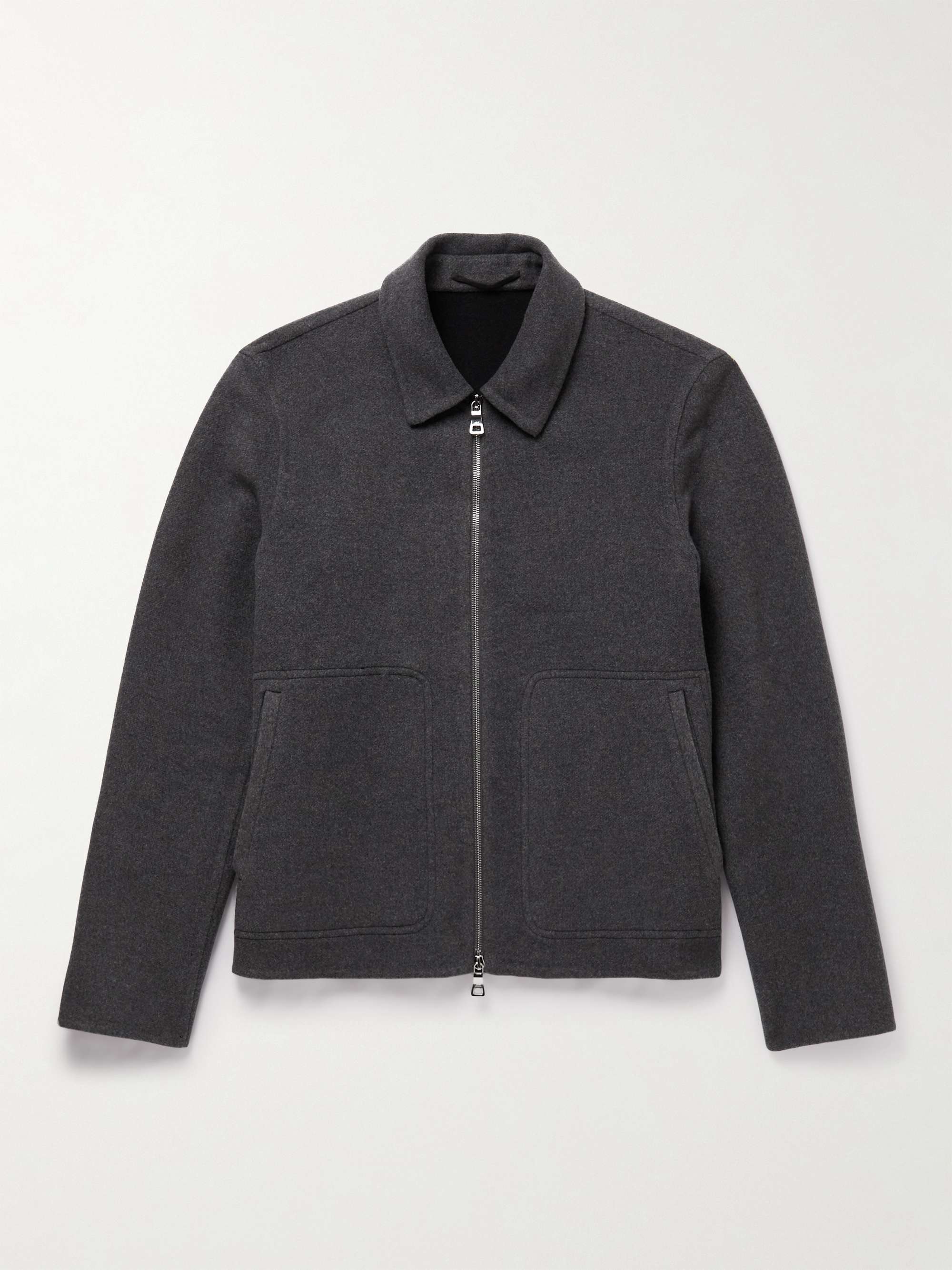 MR P. Double-Faced Splitable Virgin Wool-Blend Blouson Jacket