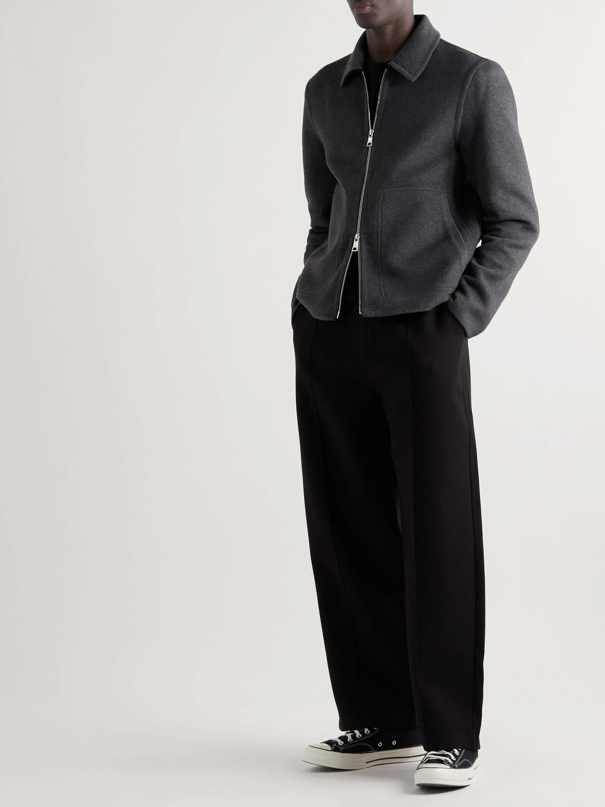MR P. Double-Faced Splitable Virgin Wool-Blend Blouson Jacket