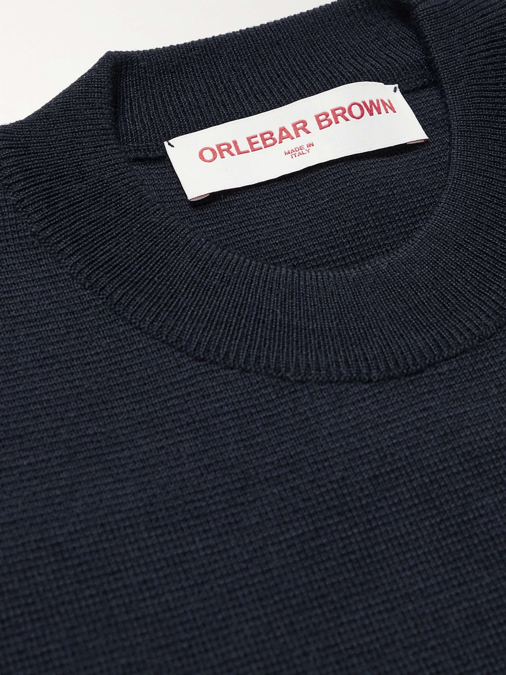 ORLEBAR BROWN Lucian Merino Wool Sweater