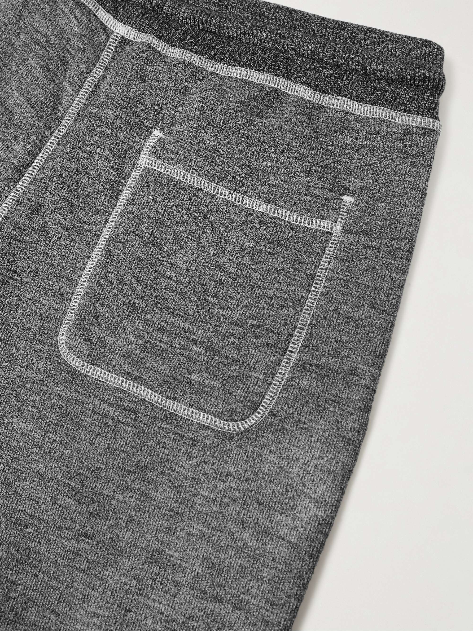 ORLEBAR BROWN Beagi Tapered Cotton and Wool-Blend Jersey Sweatpants