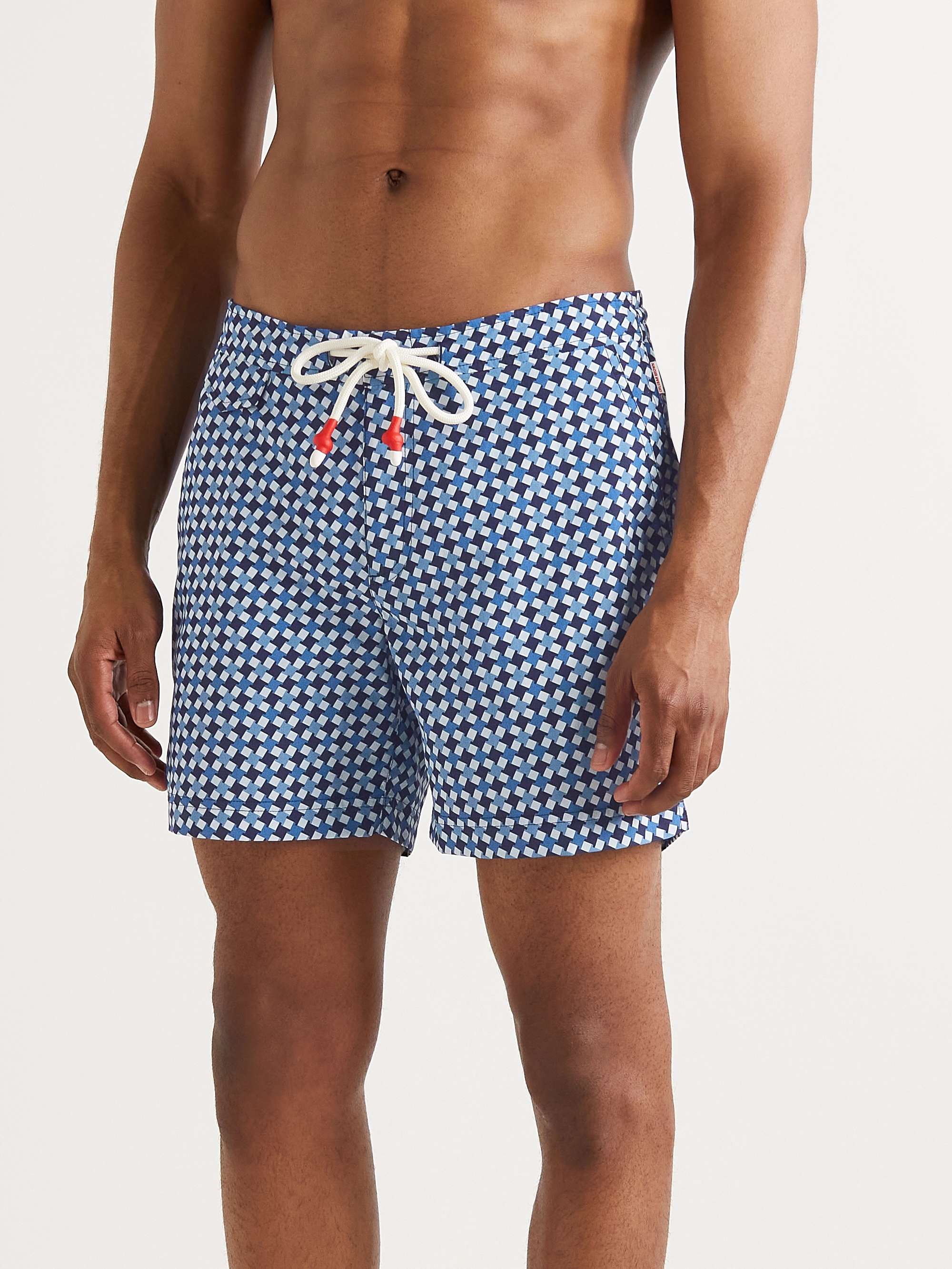 ORLEBAR BROWN Standard Slim-Fit Mid-Length Printed Swim Shorts