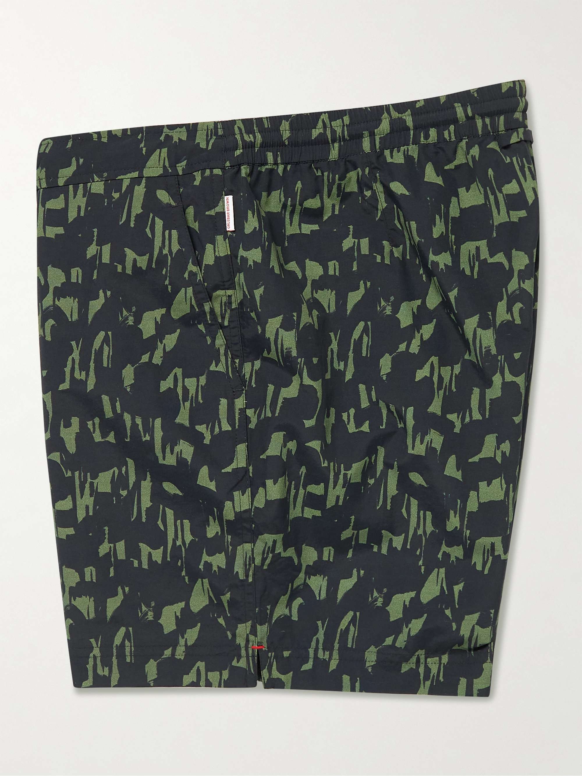 ORLEBAR BROWN Standard Straight-Leg Mid-Length Printed Swim Shorts