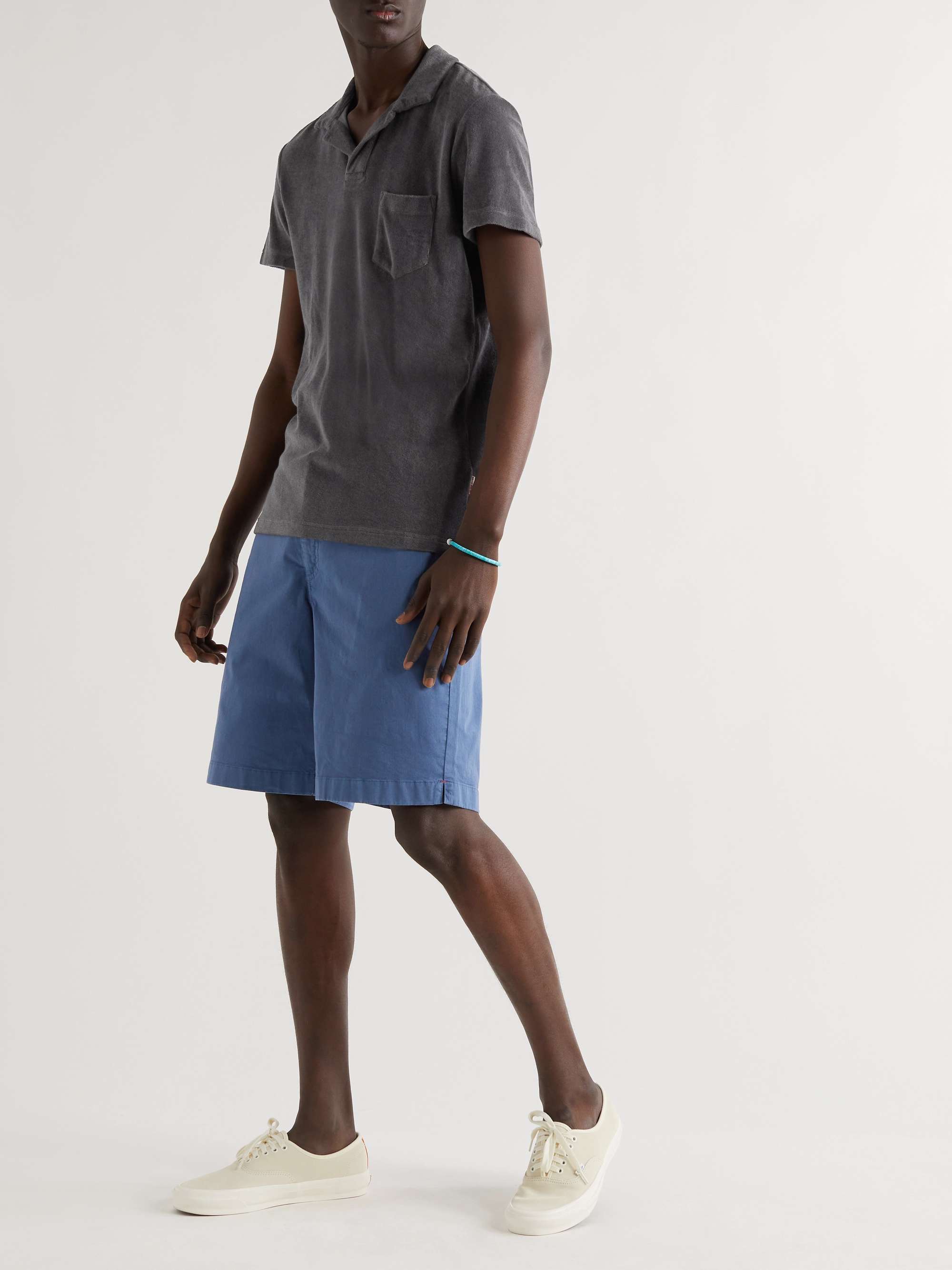 ORLEBAR BROWN Terry Cotton-Terry Polo Shirt
