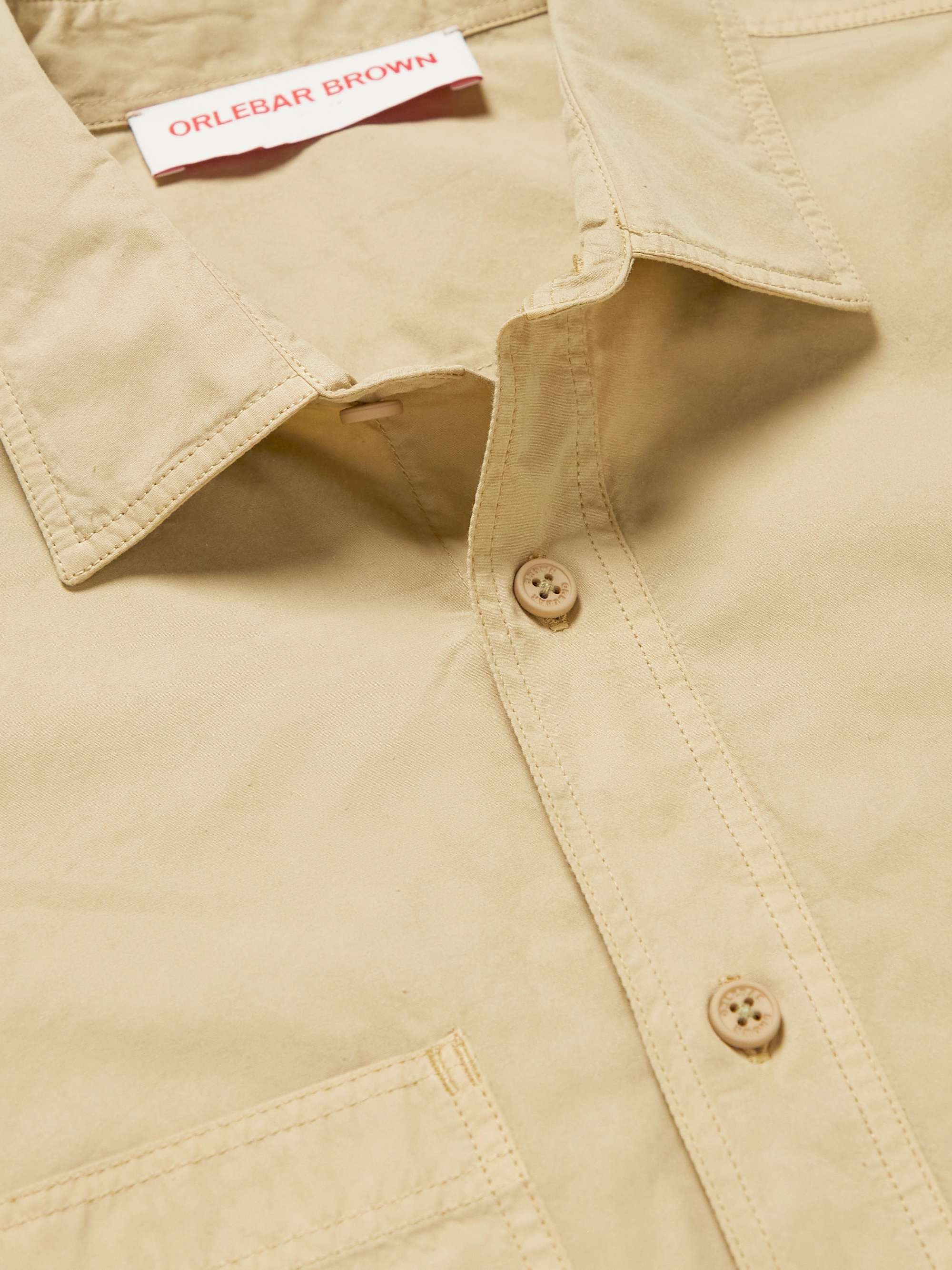 ORLEBAR BROWN Giles Cotton-Poplin Shirt