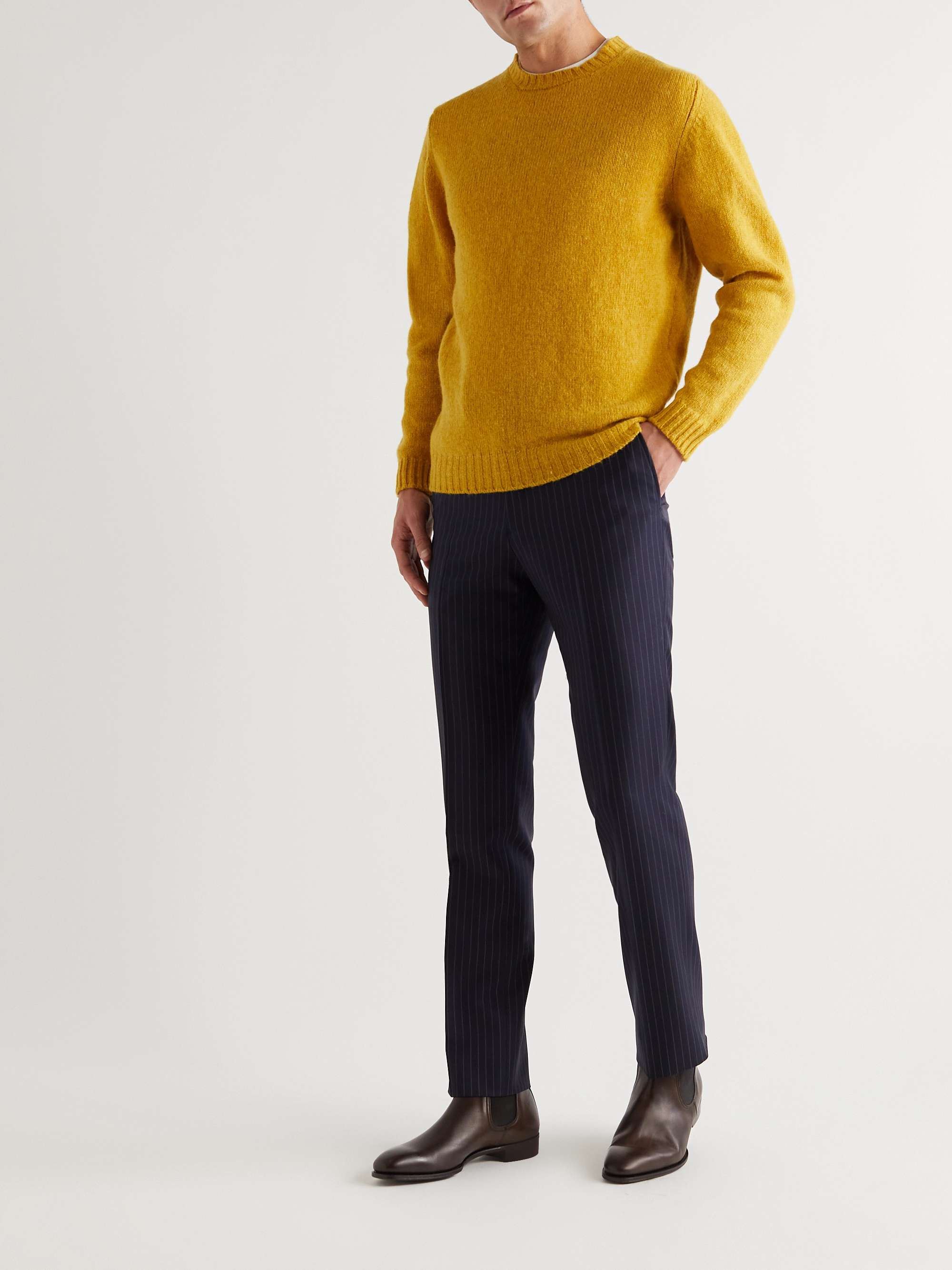 KINGSMAN + George Cleverley Jason Leather Chelsea Boots
