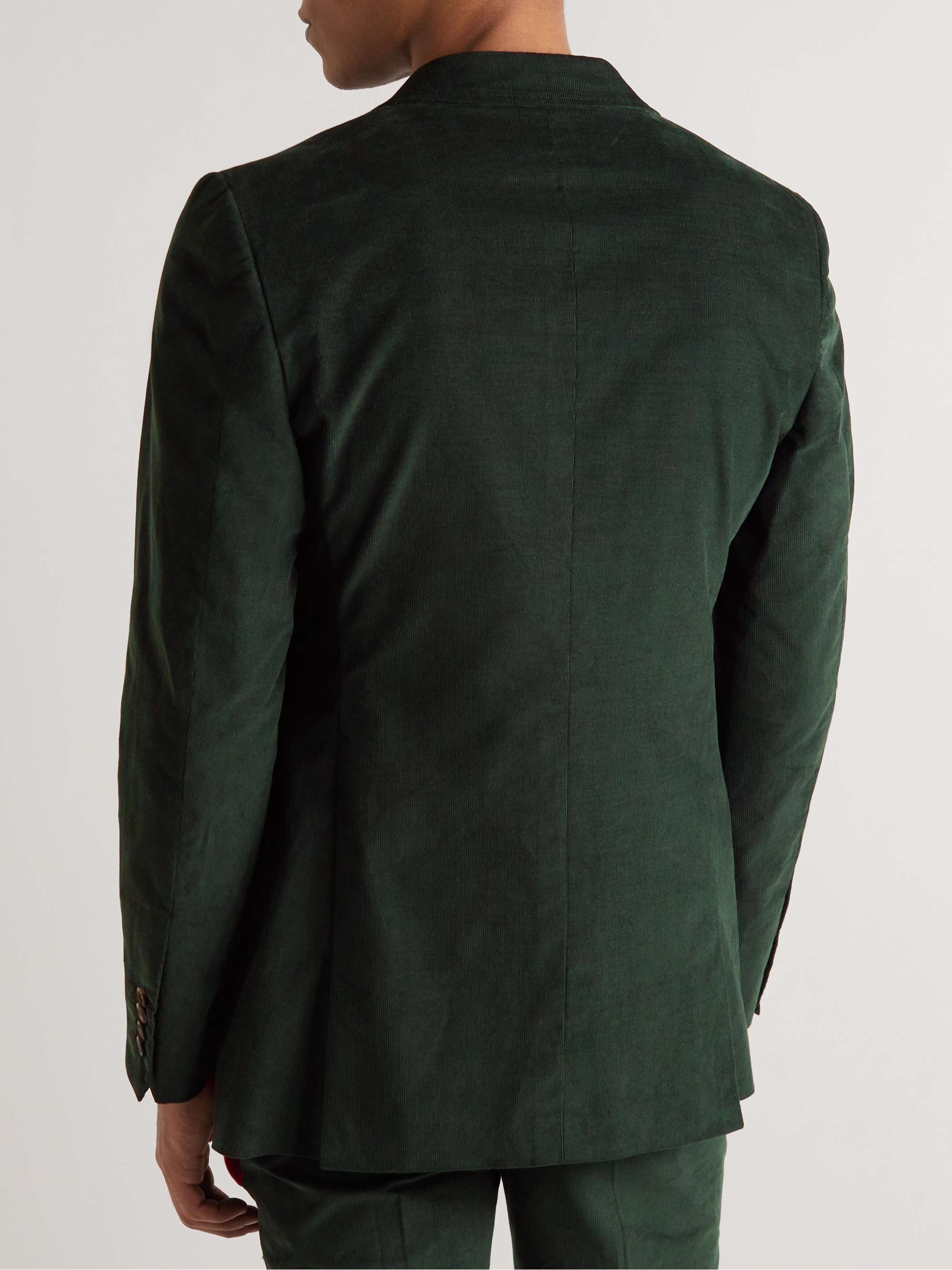 GABRIELA HEARST Damien Cotton-Corduroy Suit Jacket