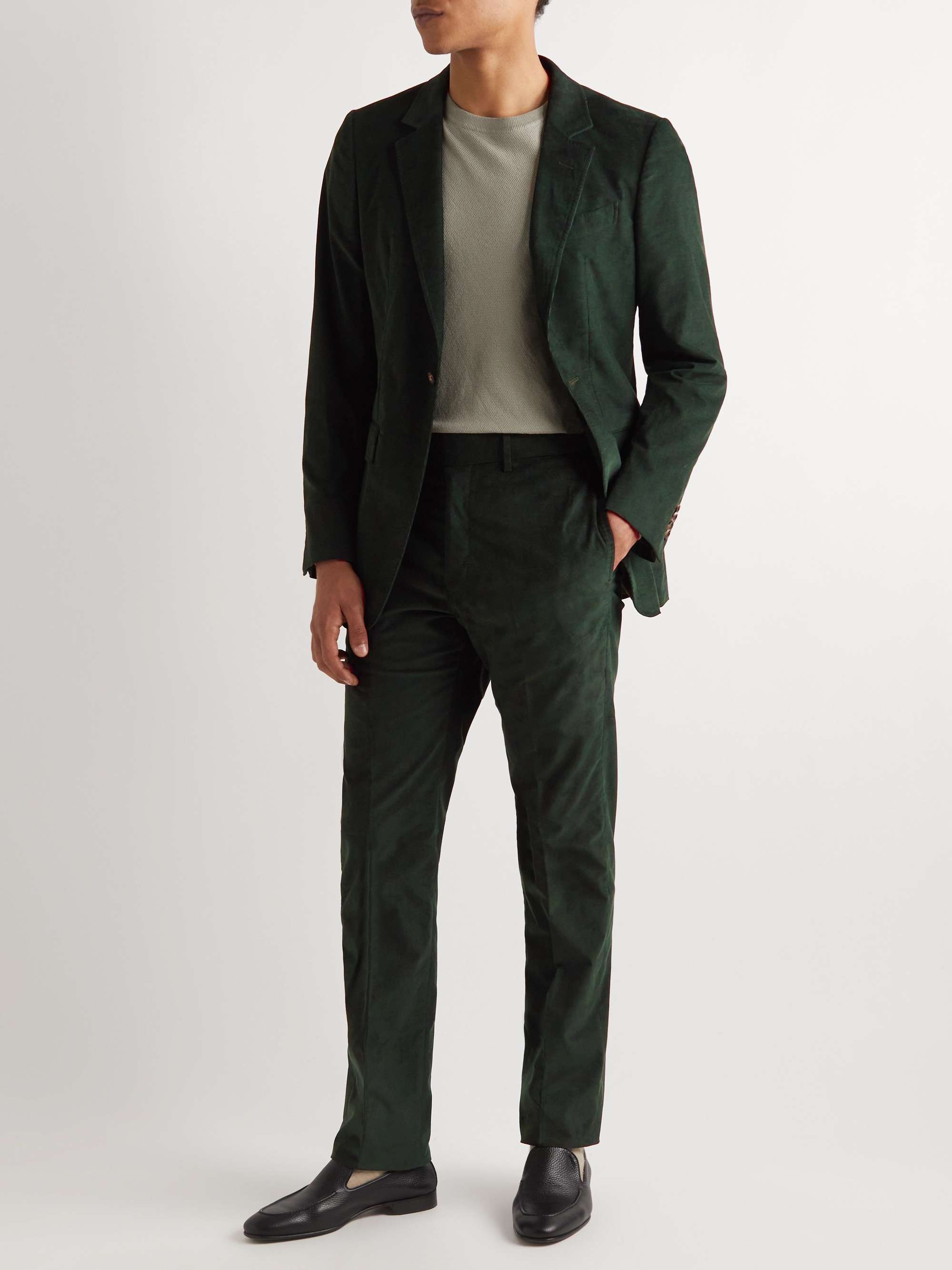 GABRIELA HEARST Damien Cotton-Corduroy Suit Jacket