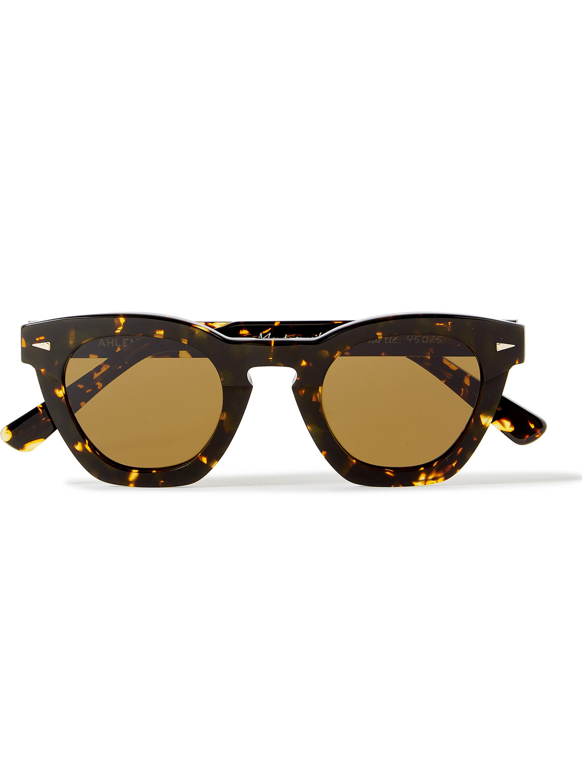 Ahlem Montorgueil Round-frame Tortoiseshell Acetate Sunglasses In Yellow