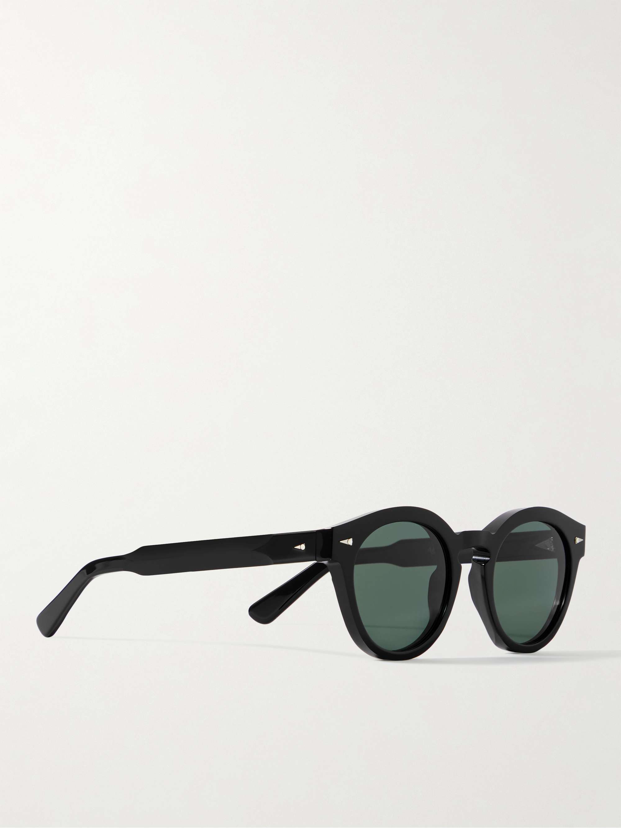 AHLEM Abbesses Round-Frame Acetate Sunglasses