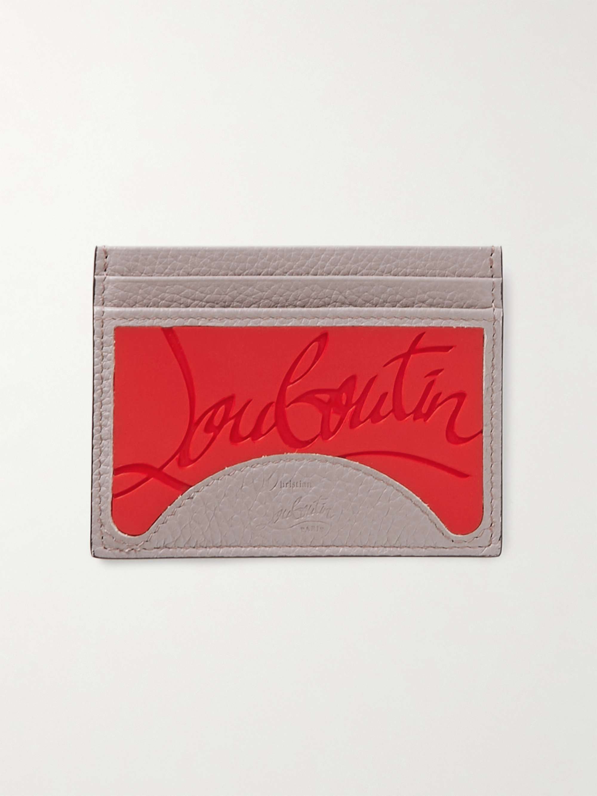 Christian Louboutin Men's Logo-Debossed Billfold Wallet