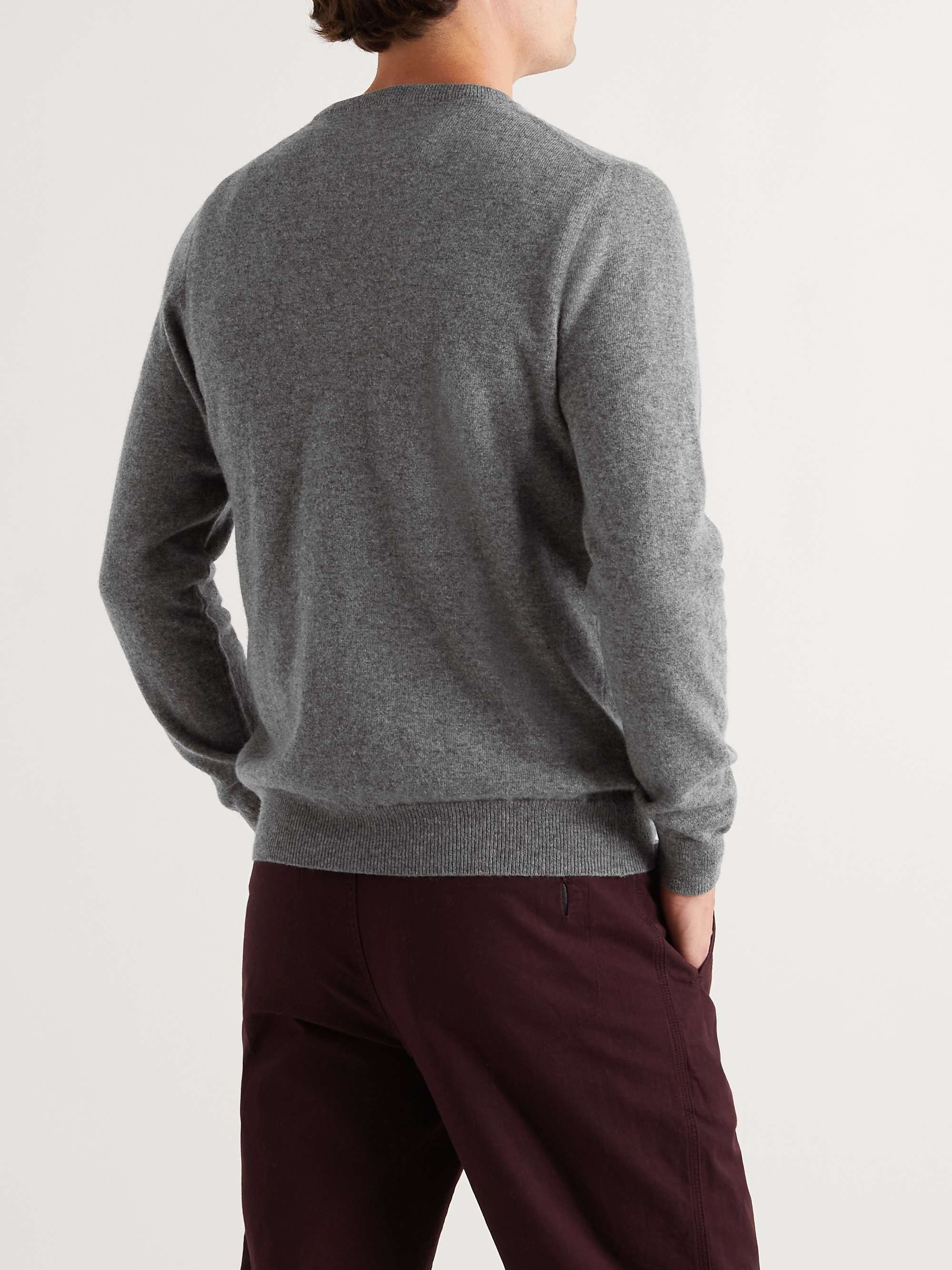 INCOTEX Wool and Cashmere-Blend Sweater