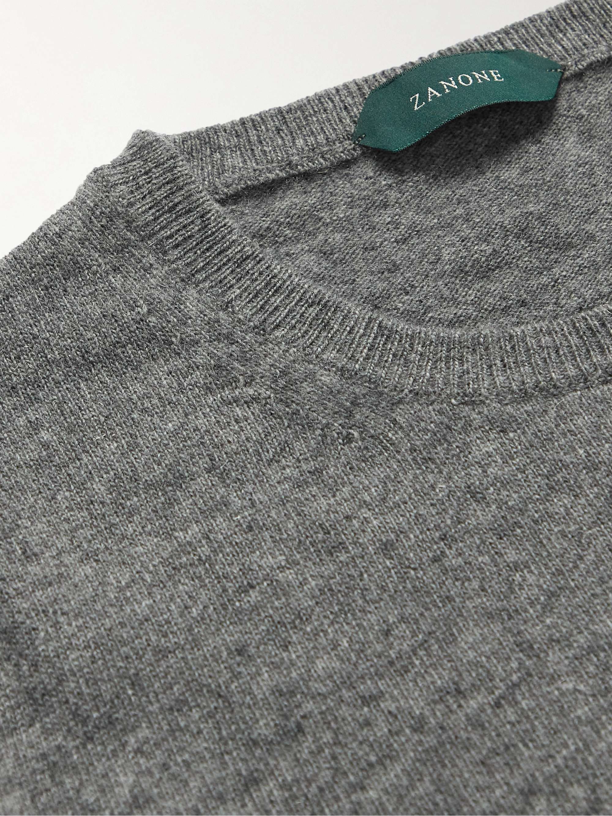 INCOTEX Wool and Cashmere-Blend Sweater