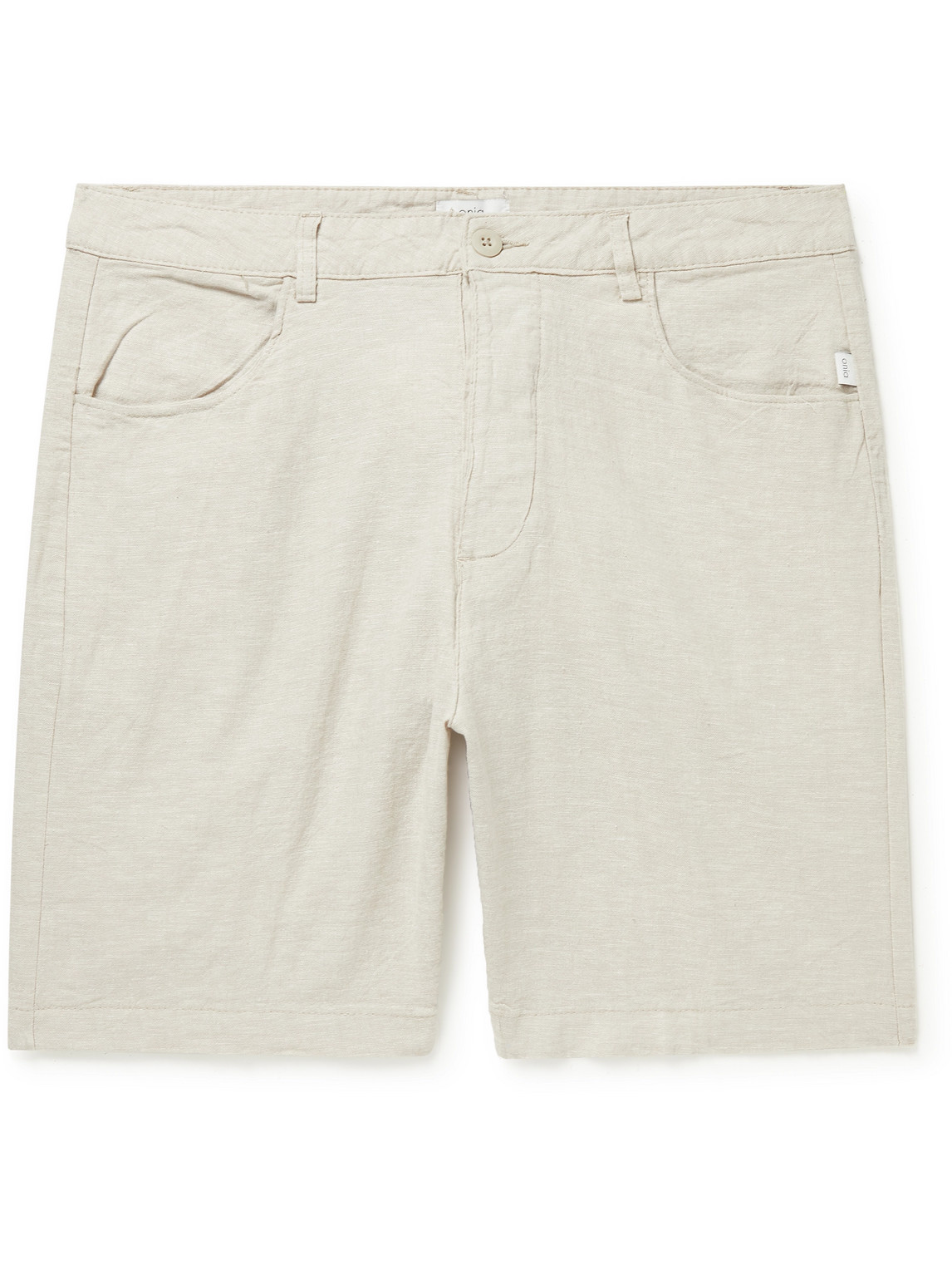 Onia – Traveler Straight-Leg Linen-Blend Shorts