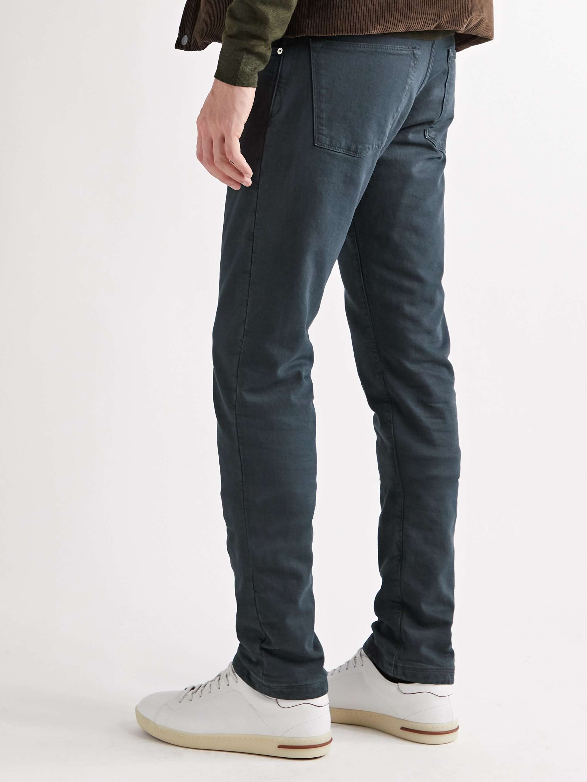 LORO PIANA Slim-Fit Rain System Denim Jeans