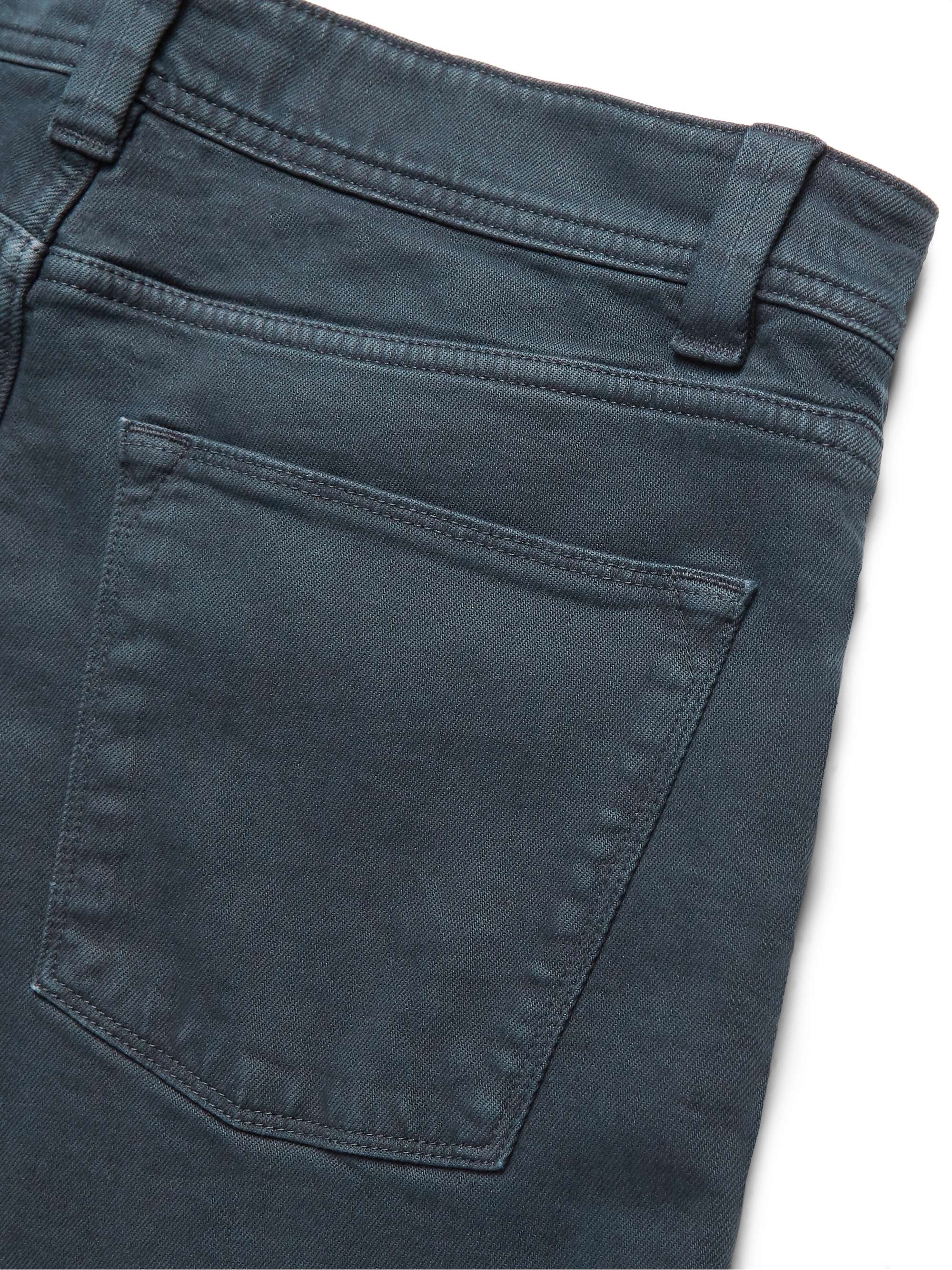 LORO PIANA Slim-Fit Rain System Denim Jeans