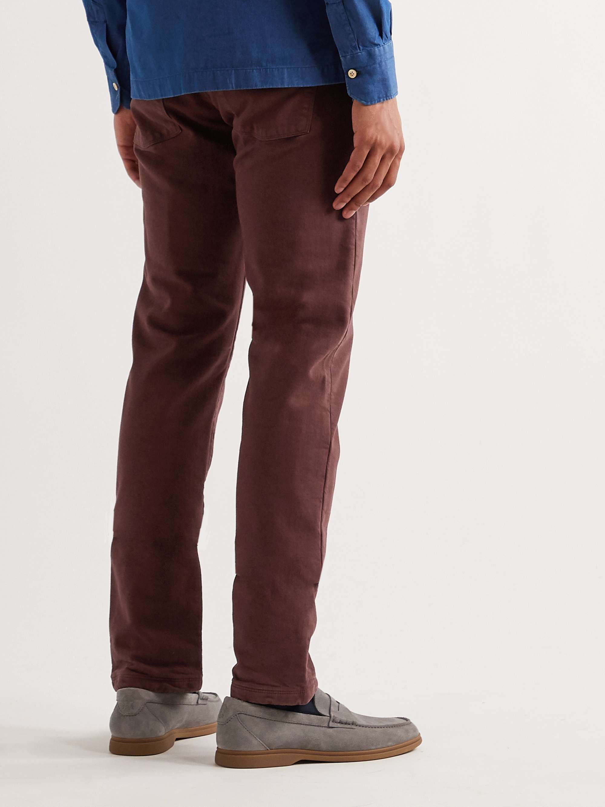 LORO PIANA Slim-Fit Rain System Denim Jeans