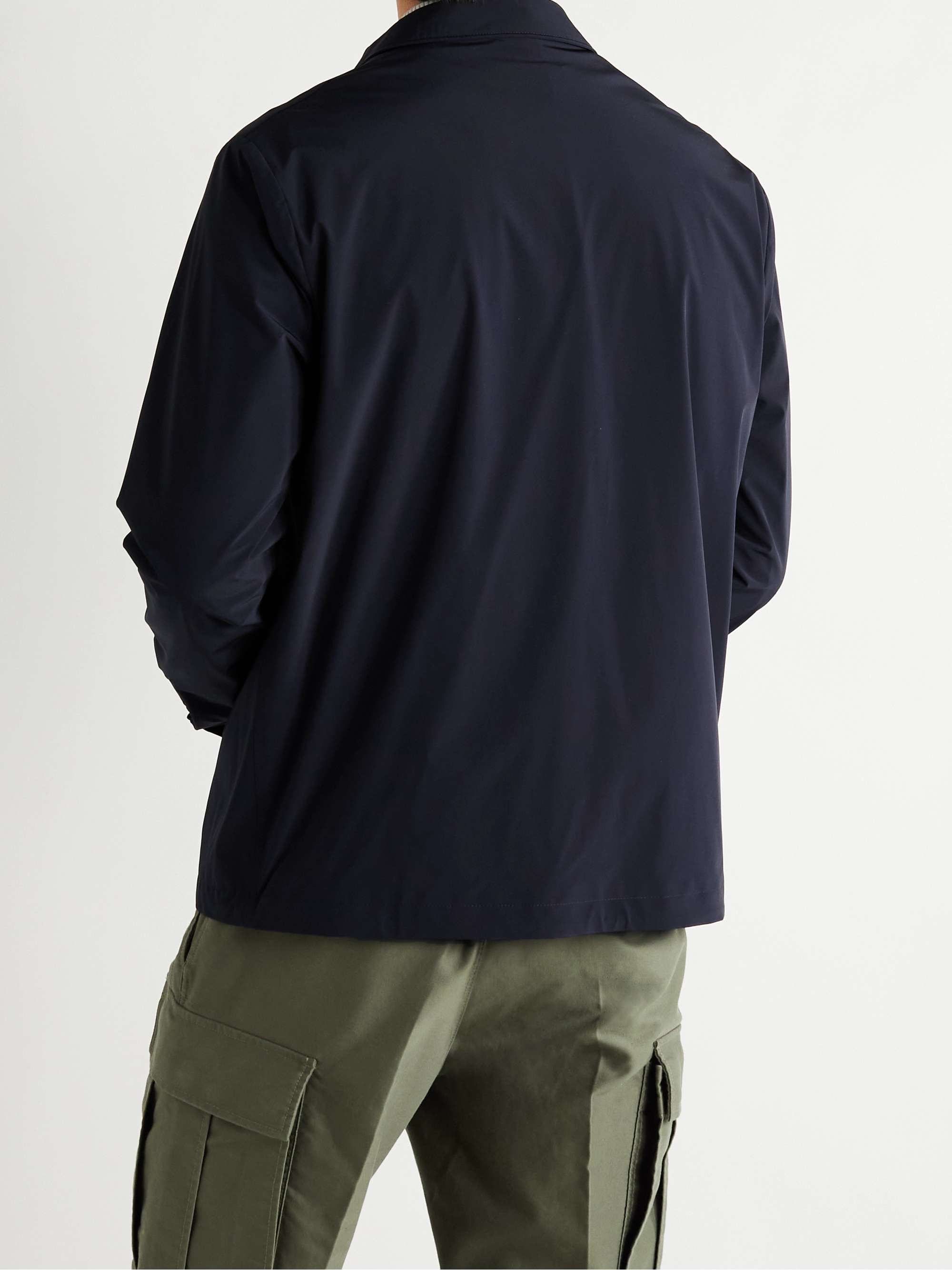 LORO PIANA Stretch-Shell Bomber Jacket