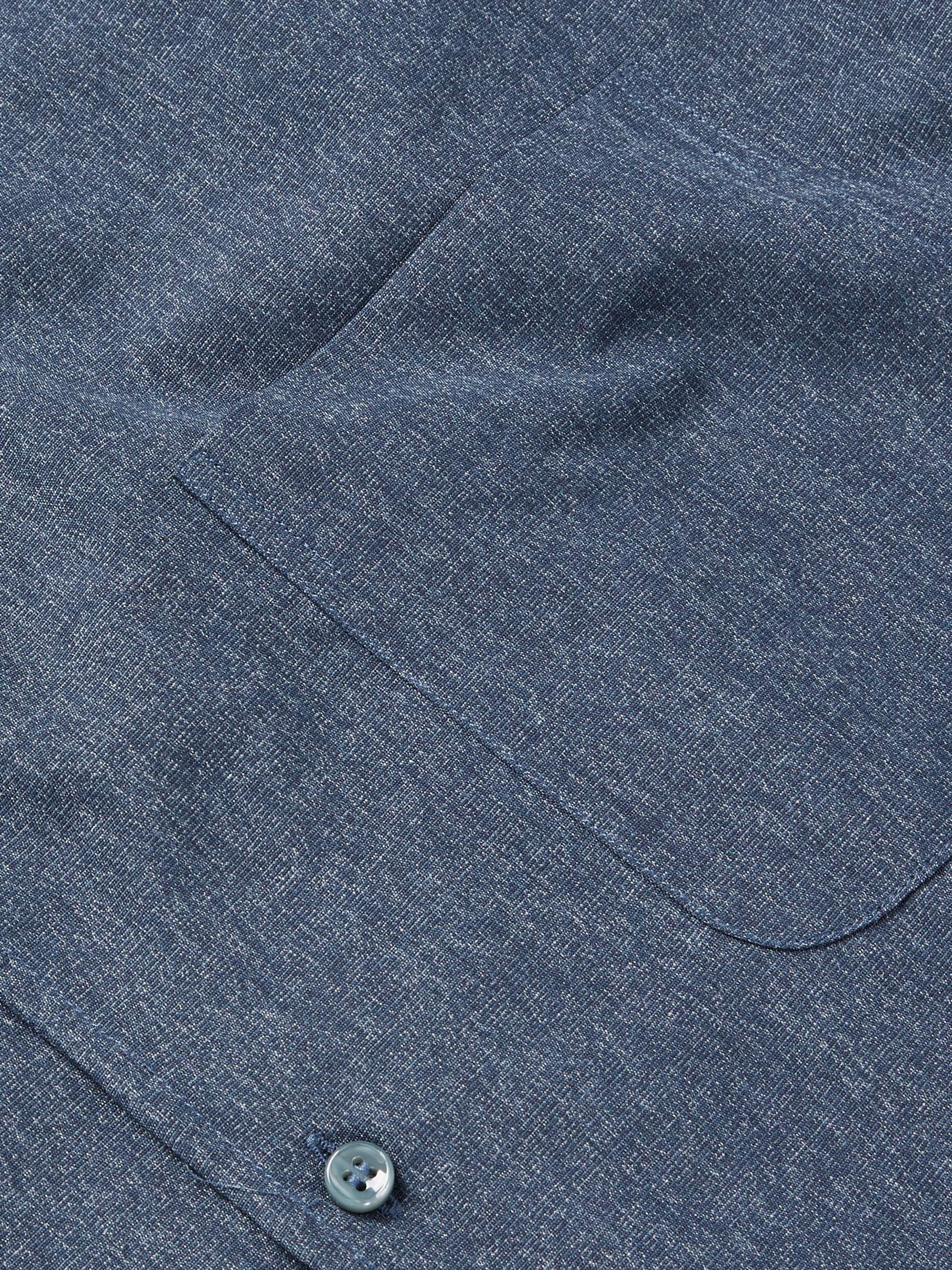LORO PIANA Andre Cotton and Silk-Blend Shirt