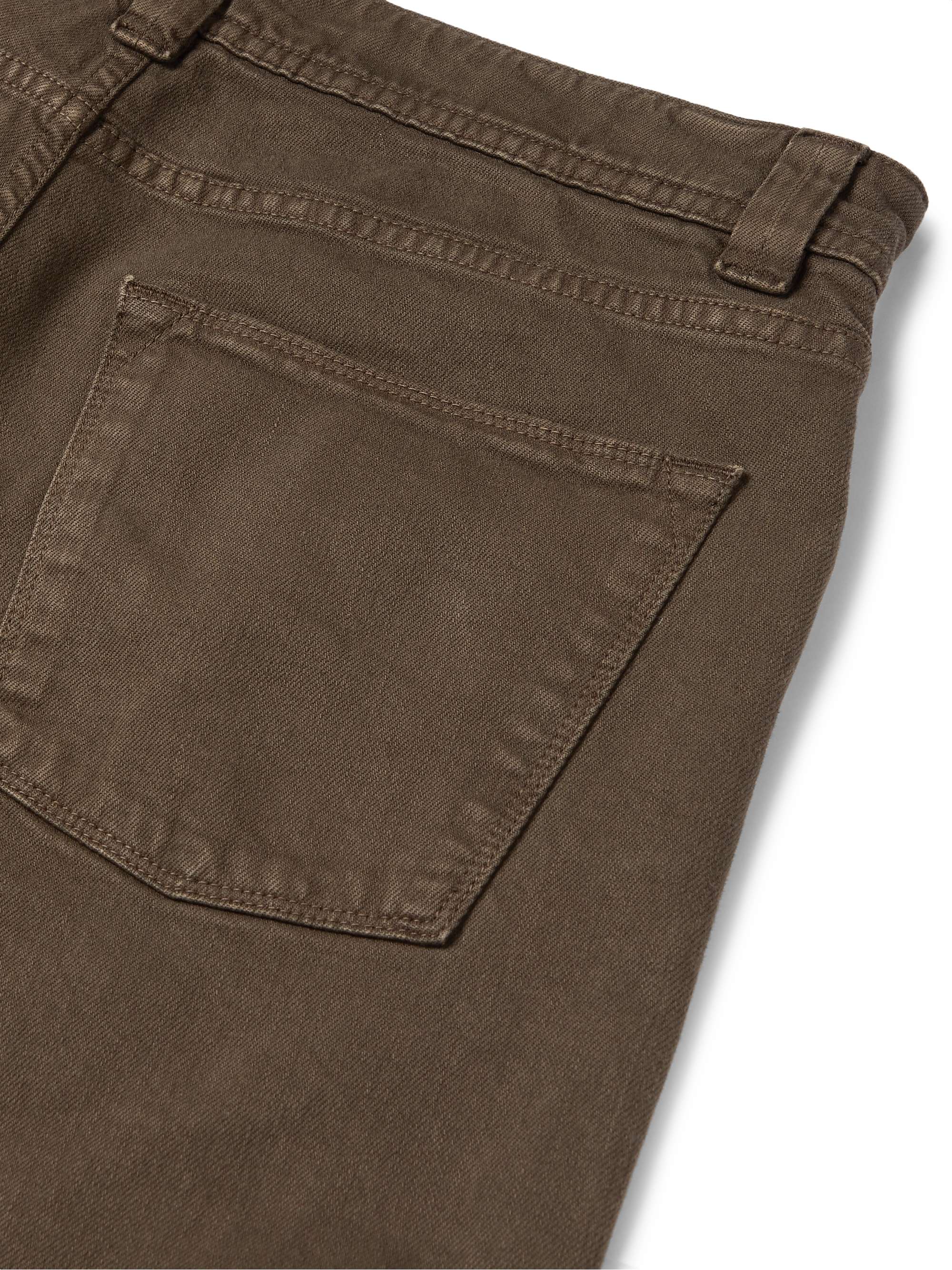 LORO PIANA Slim-Fit Stretch-Denim Jeans