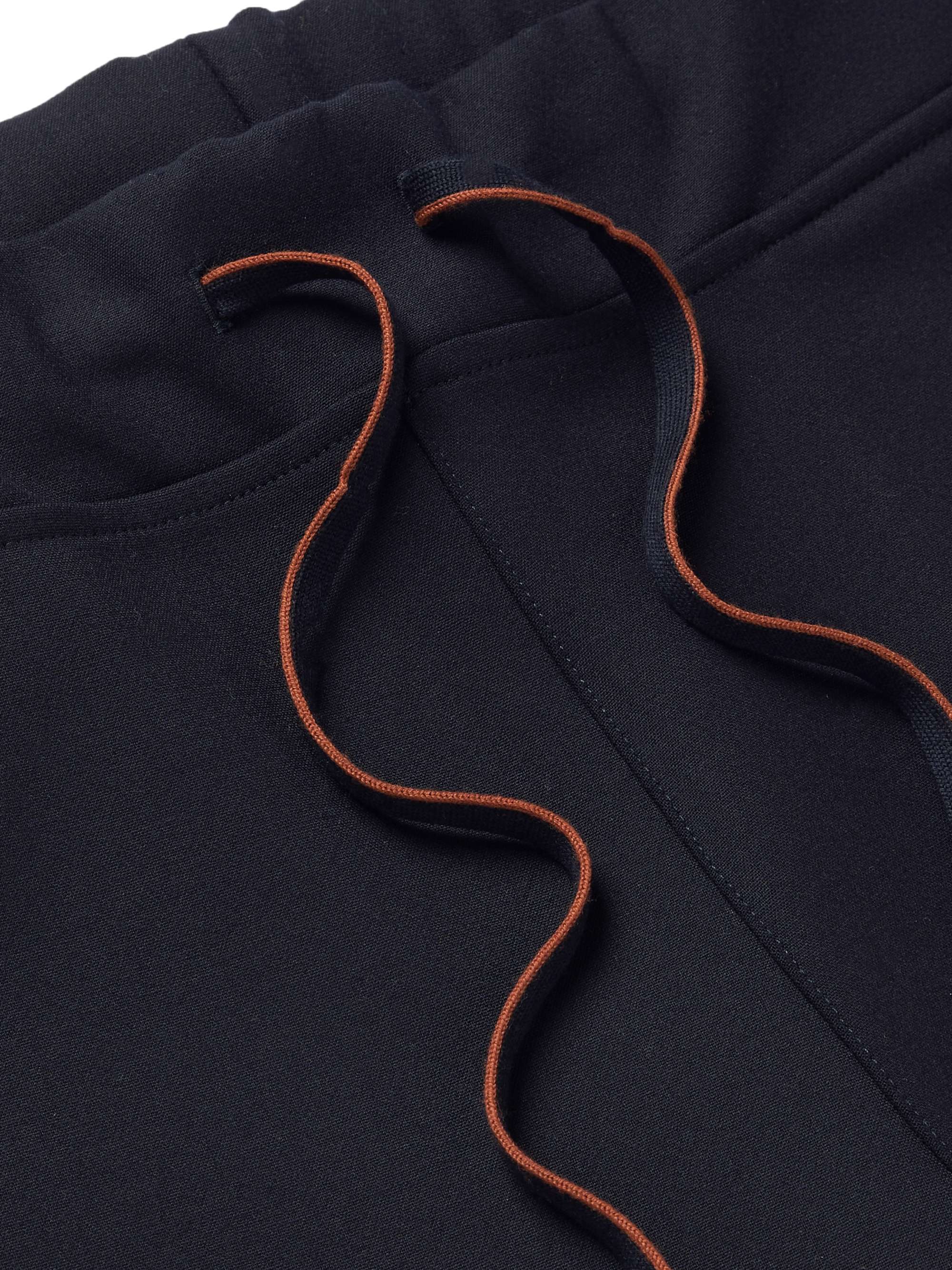 LORO PIANA Holburn Tapered Stretch Wish Virgin Wool Sweatpants