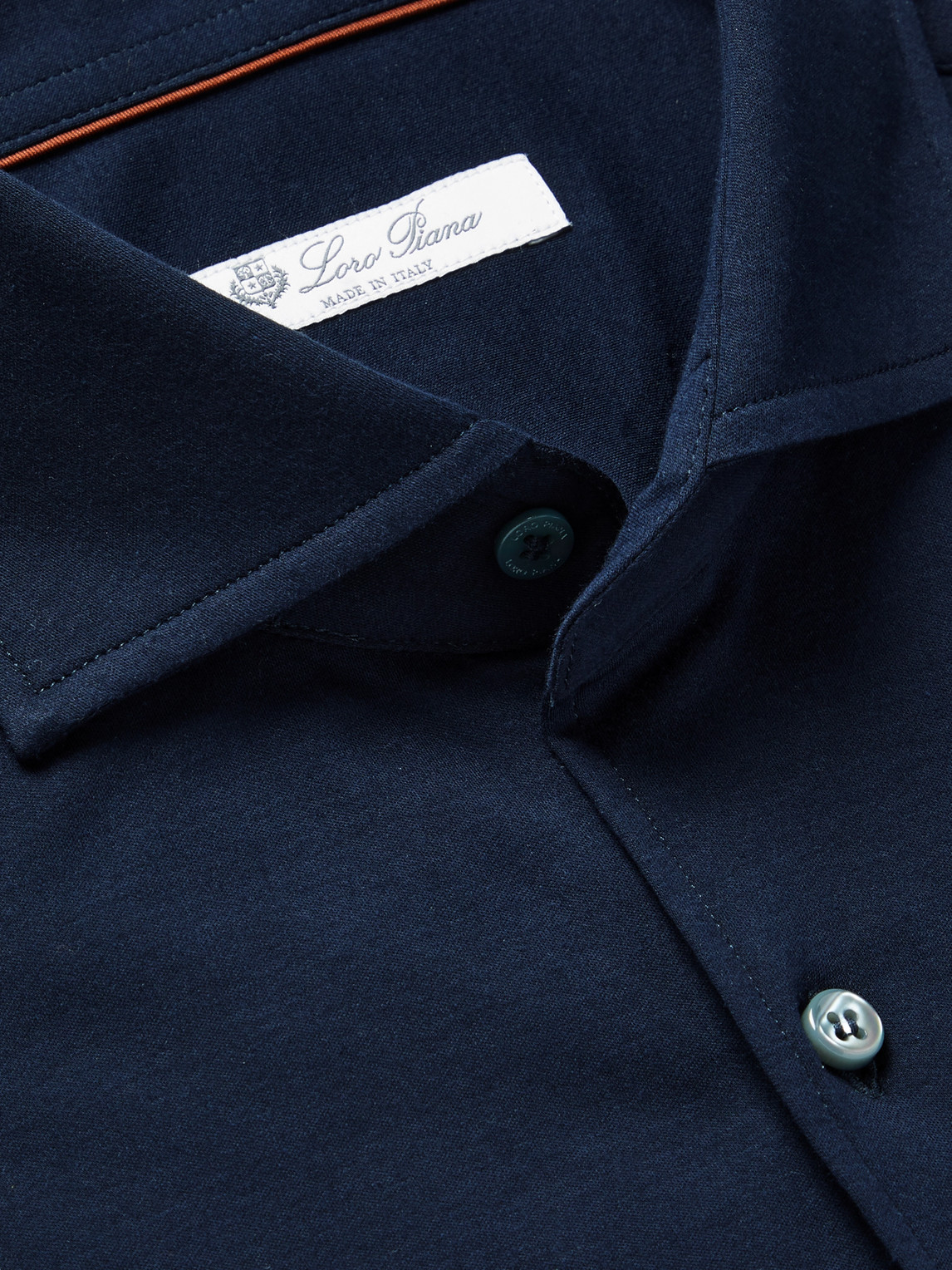 Slim-Fit Cotton-Jersey Shirt