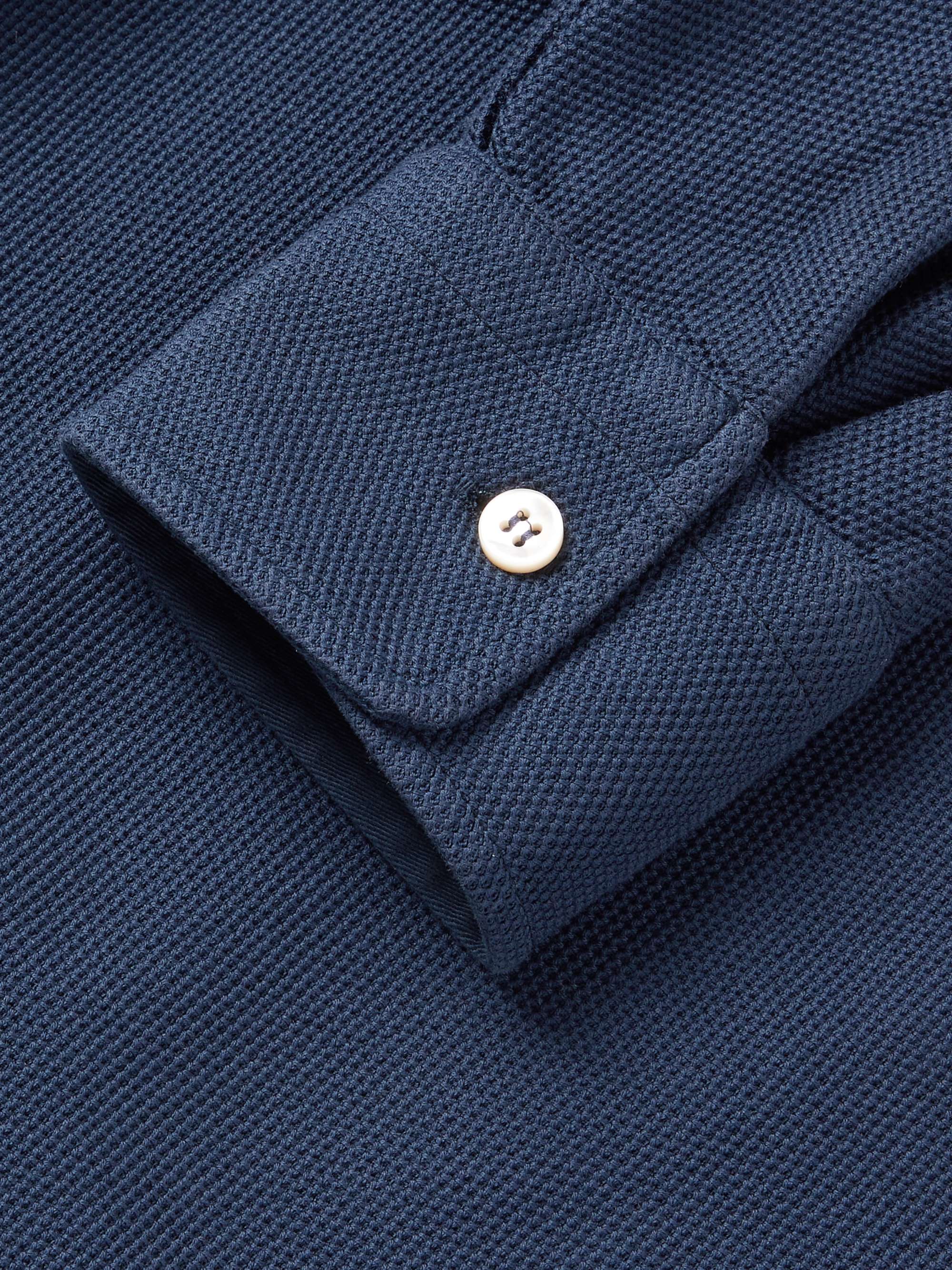 LORO PIANA Cotton-Piqué Shirt