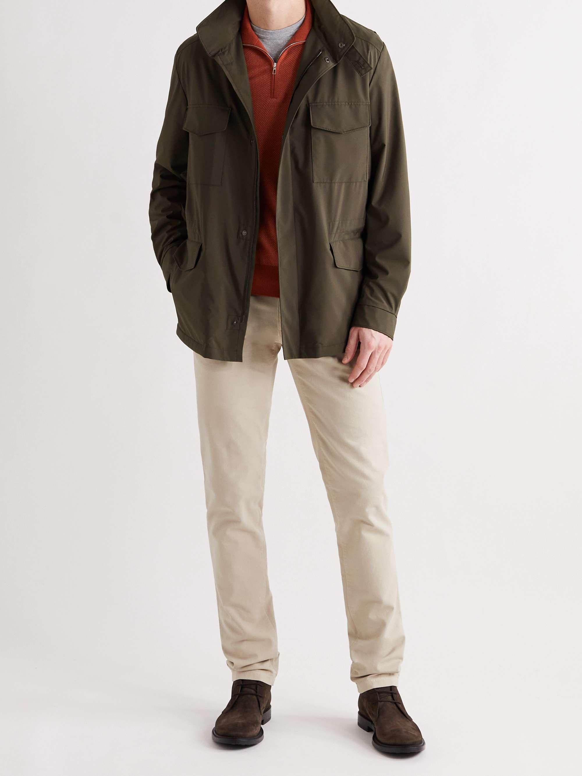 Traveller Windmate Storm System Shell Hooded Field Jacket