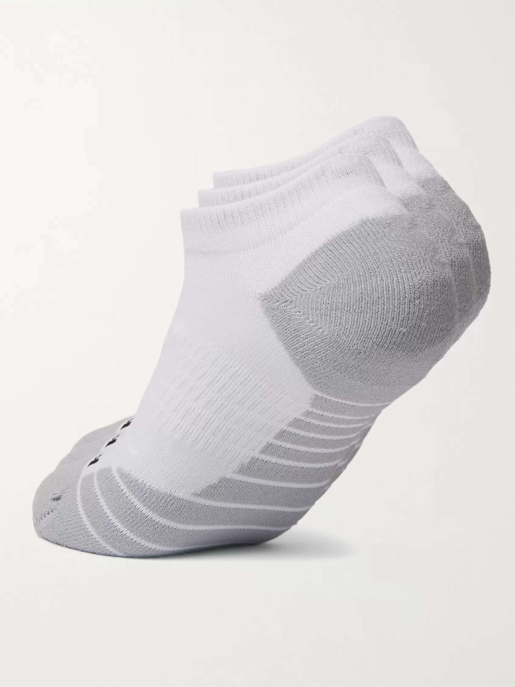 NIKE TRAINING Three-Pack Everyday Cushioned Dri-FIT No-Show Socks