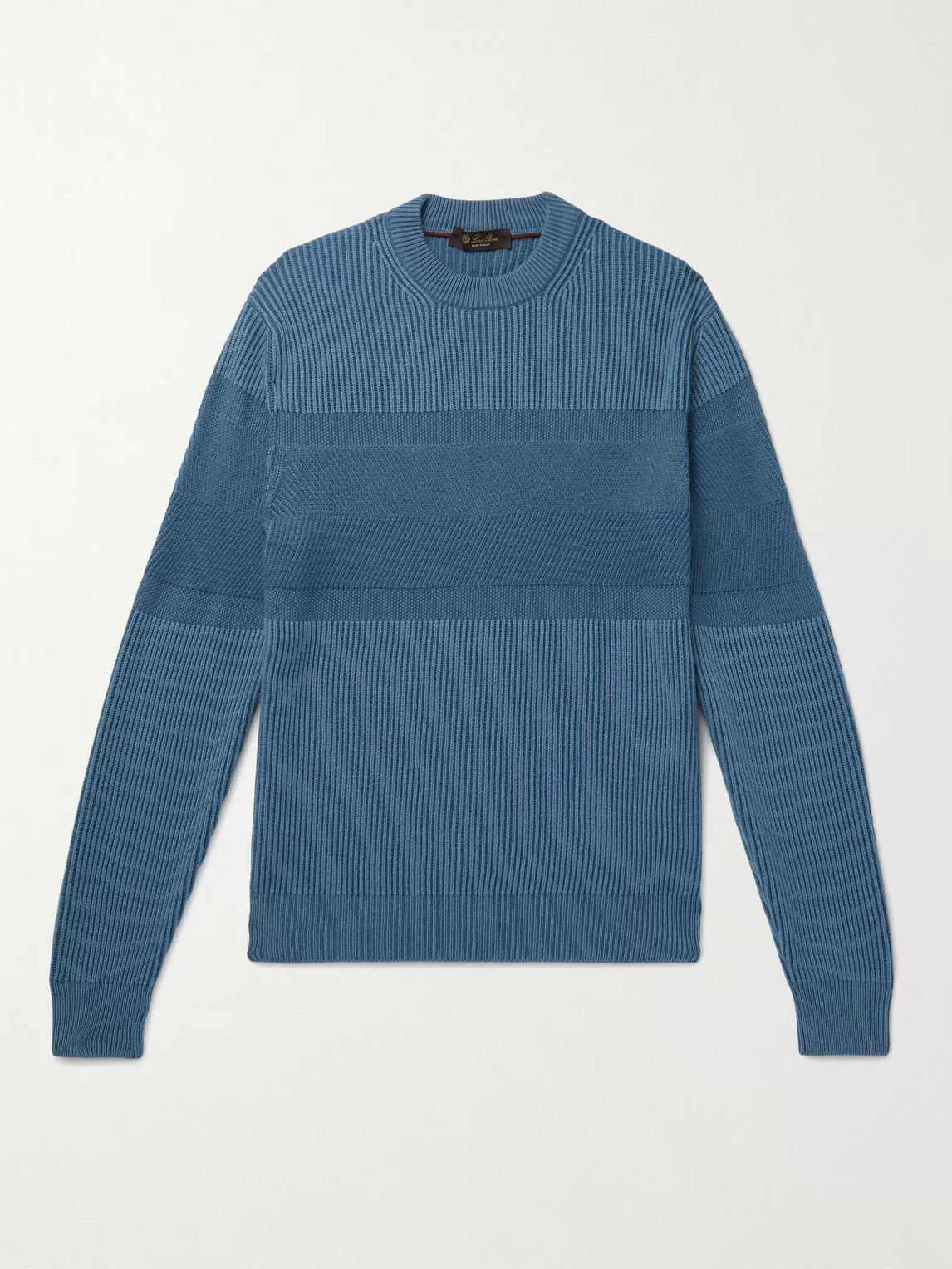Loro Piana Ribbed Cashmere Sweater - Men