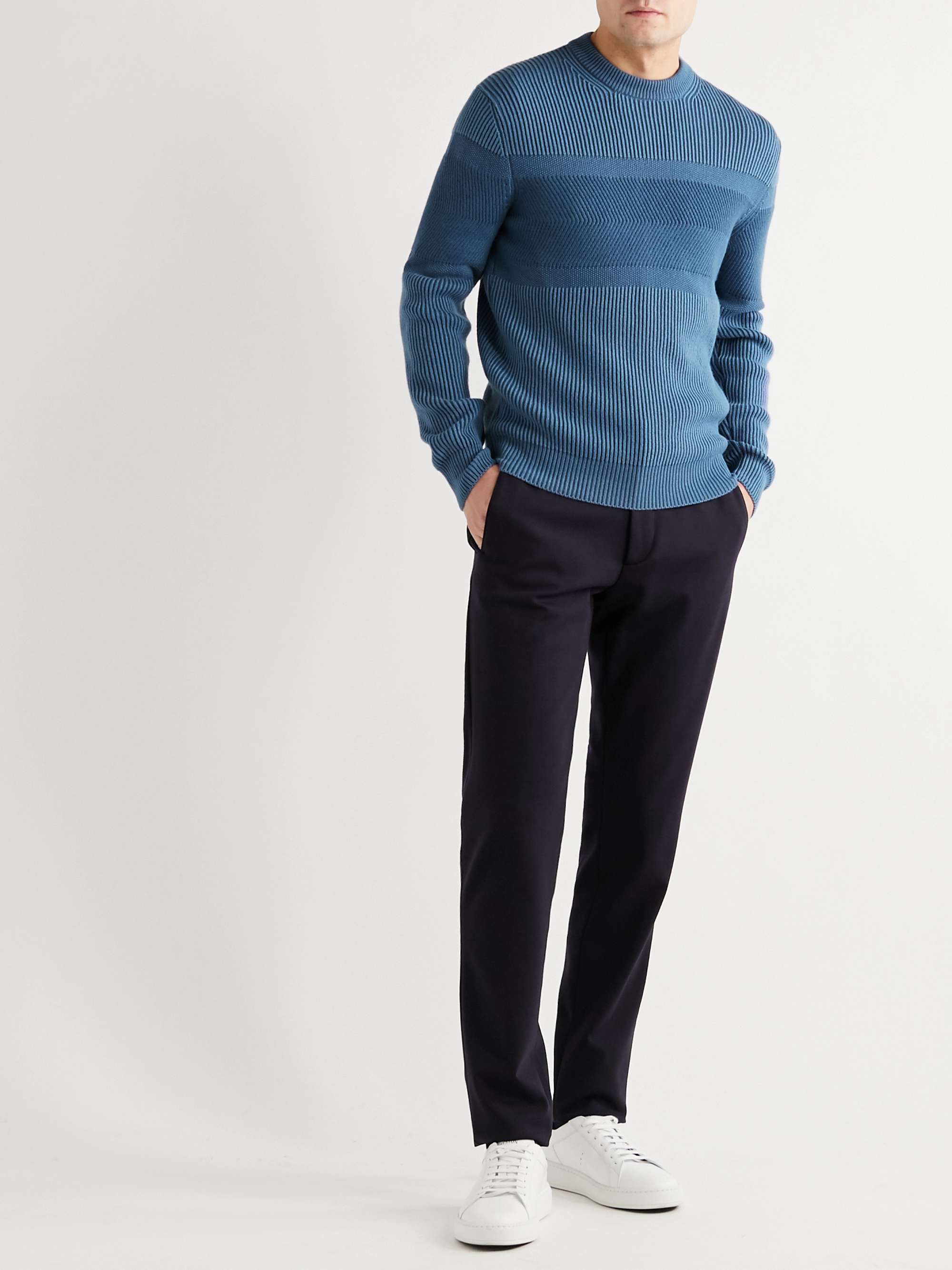 LORO PIANA Ribbed Cashmere Sweater