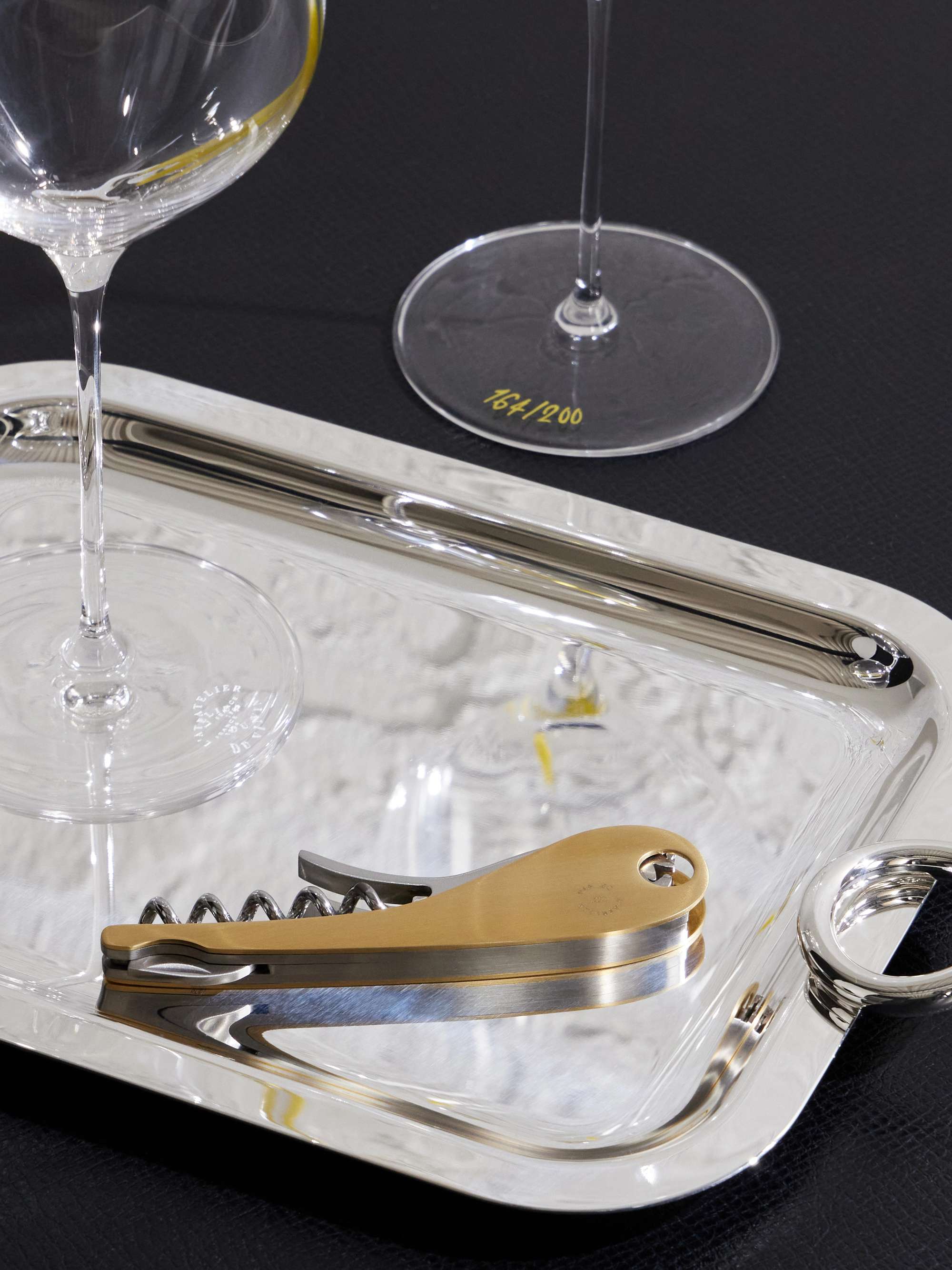 L'ATELIER DU VIN Soft Machine Gold-Tone and Stainless Steel Corkscrew