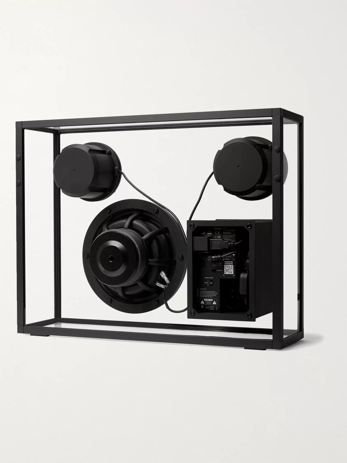  Transparent Speaker - Transparent Speaker - Men - Black 