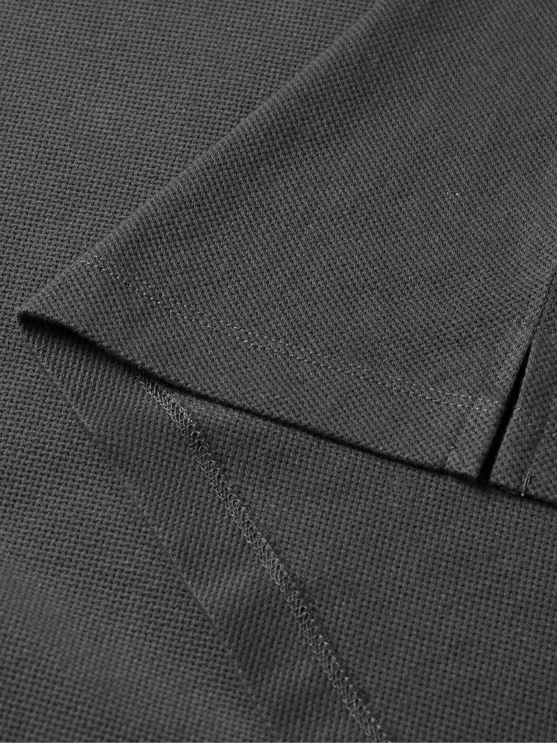 Riviera Slim-Fit Cotton-Mesh Polo Shirt