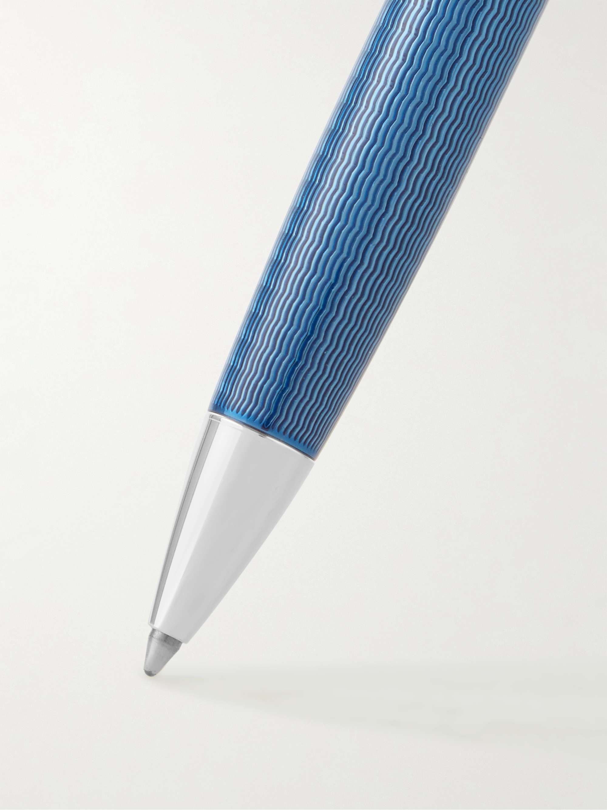 CARAN D'ACHE Léman Grand Rhodium-Plated and Lacquered Ballpoint Pen