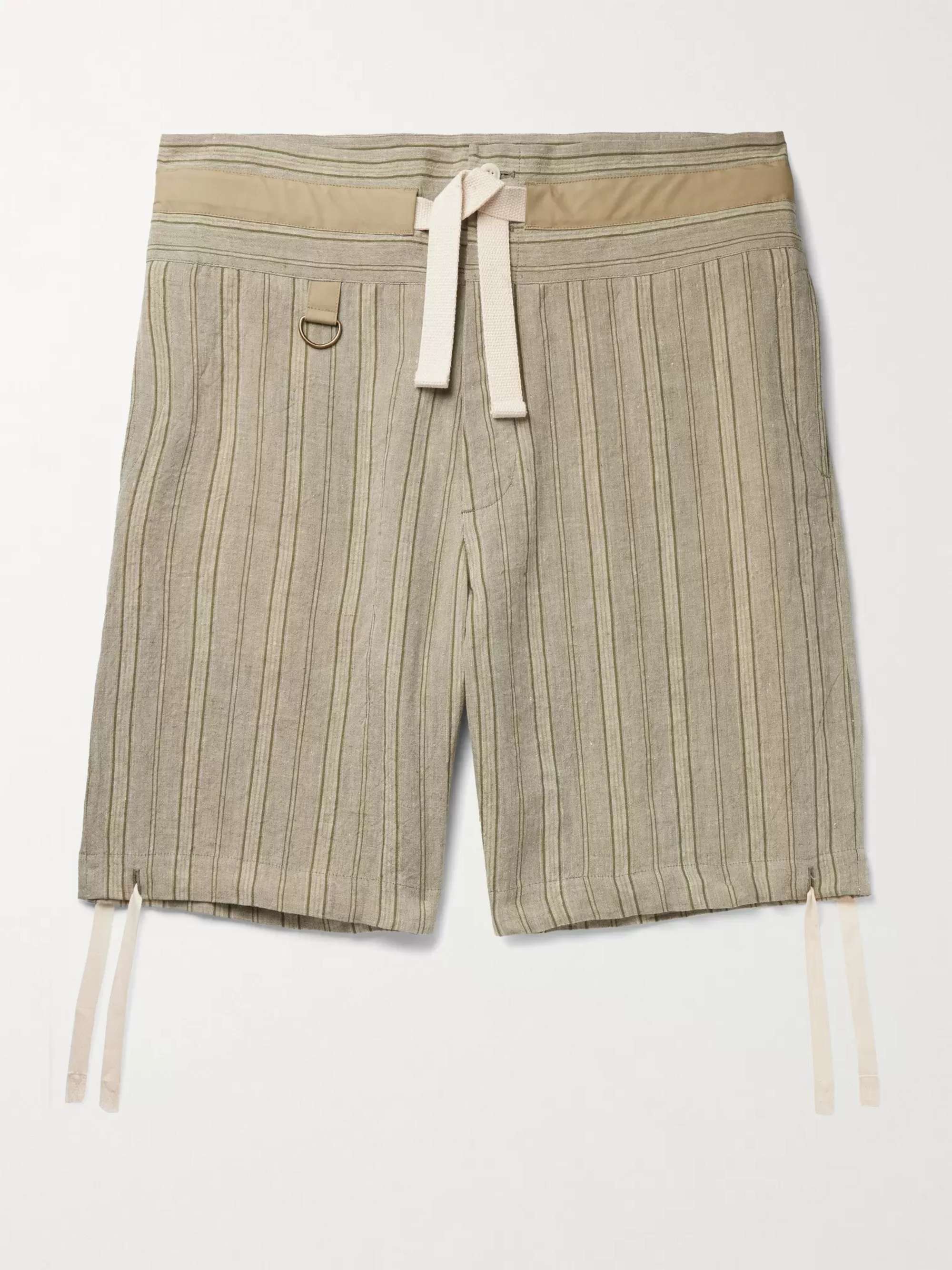 Wide leg deals linen shorts
