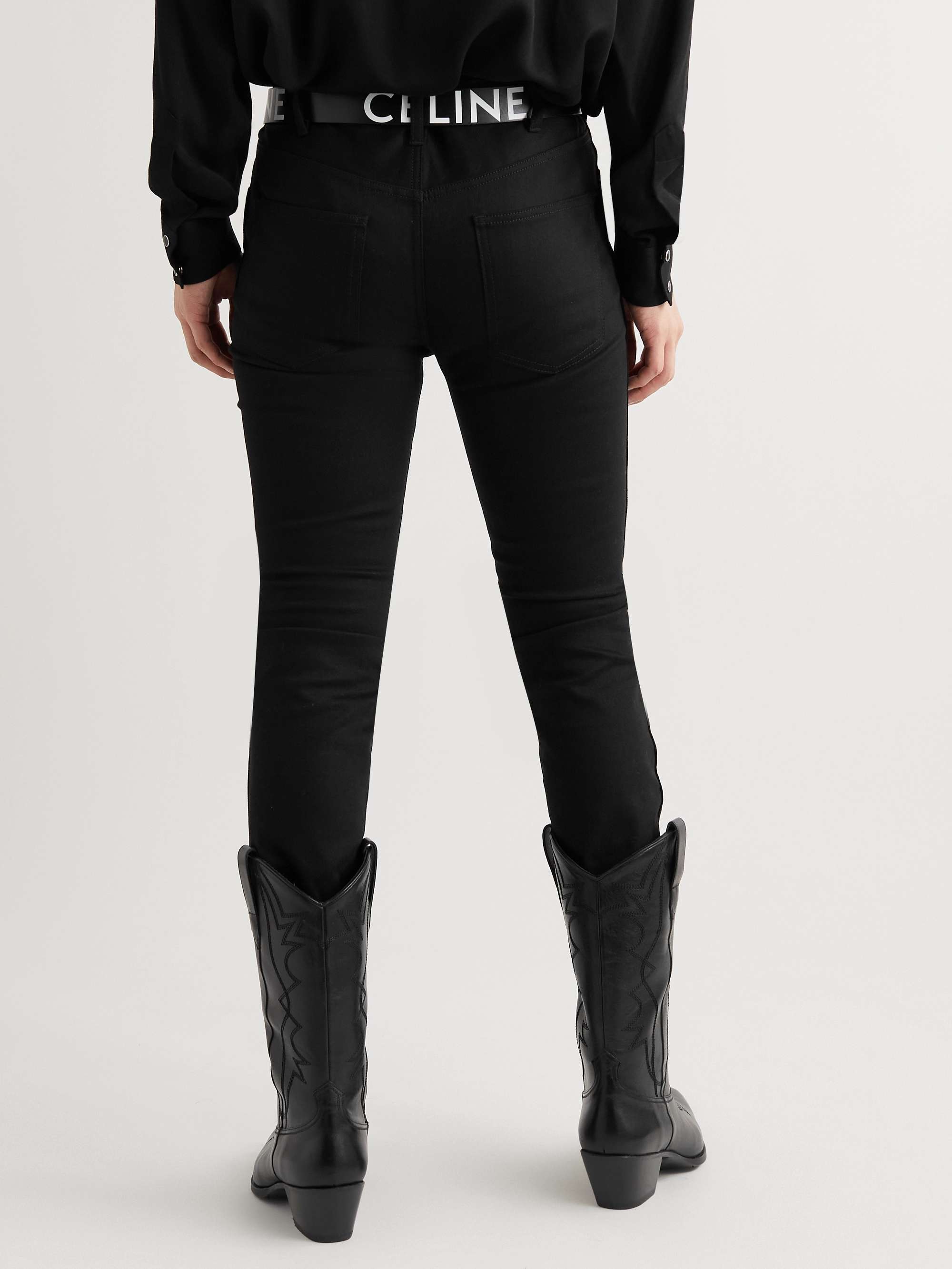 Low-Rise Skinny-Fit Jeans
