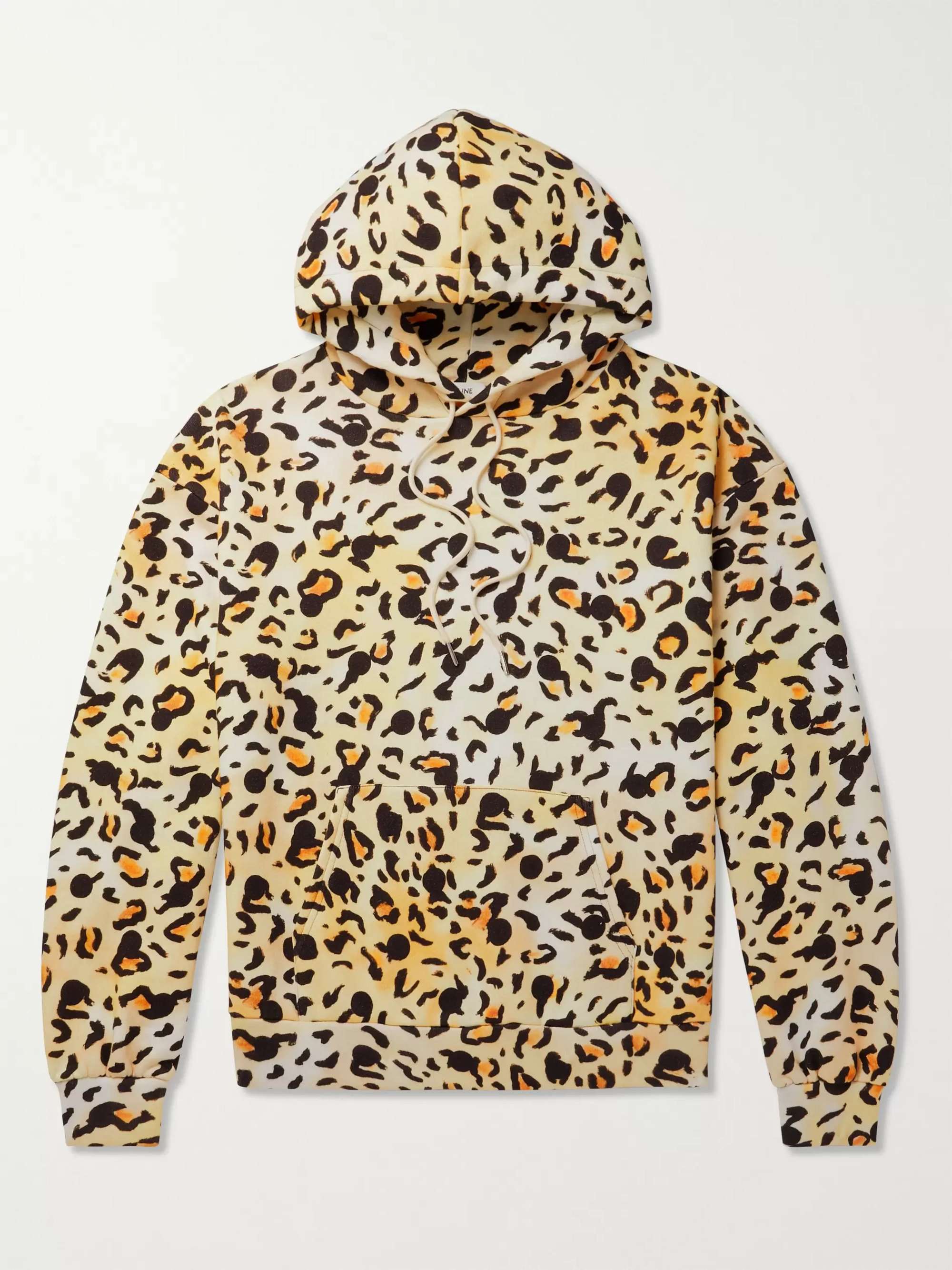 CELINE + Gregory Edwards Stranded in the Jungle Printed Cotton-Jersey Hooded Sweatshirt
