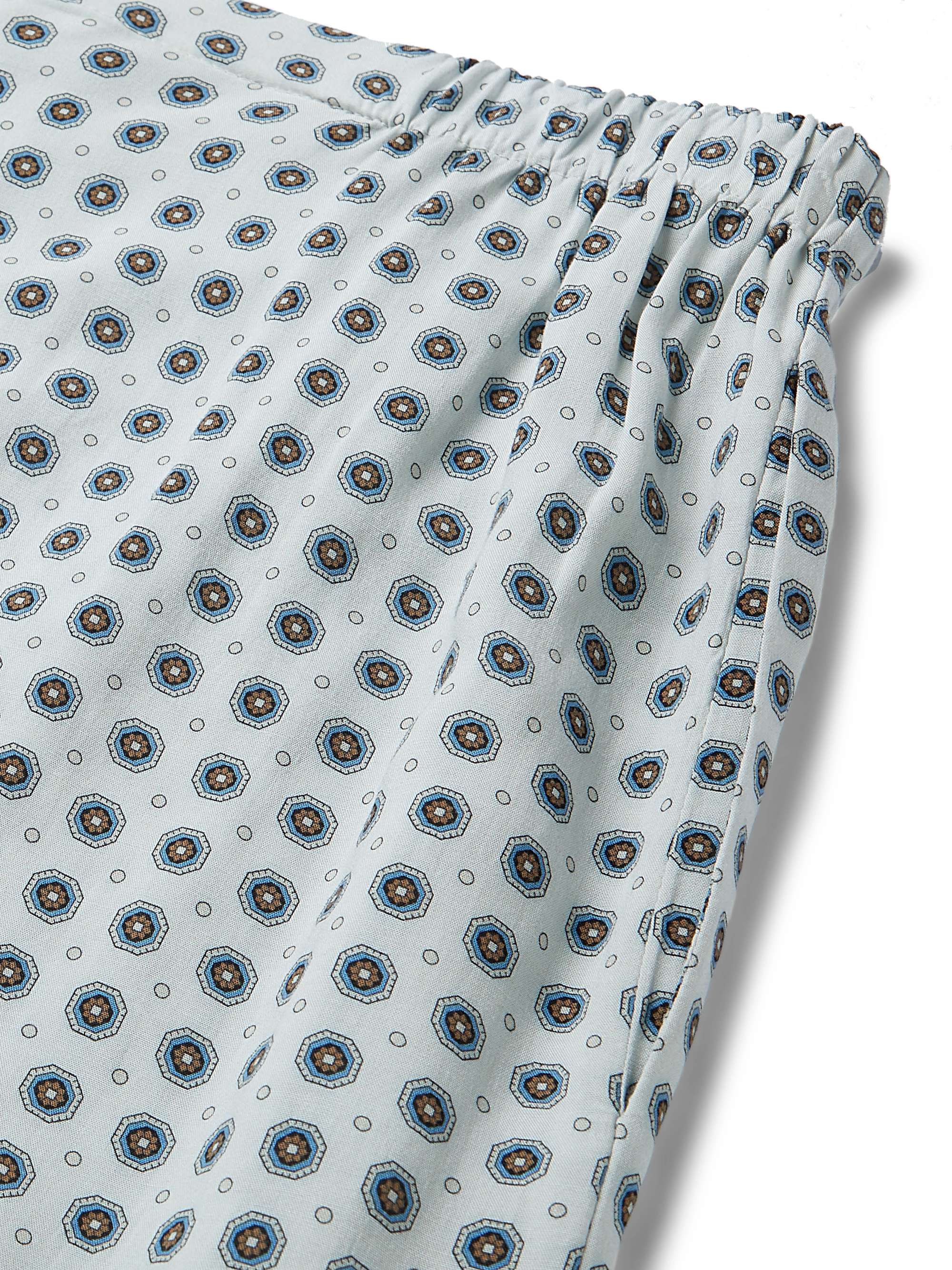 CELINE HOMME Printed Viscose Pyjama Trousers